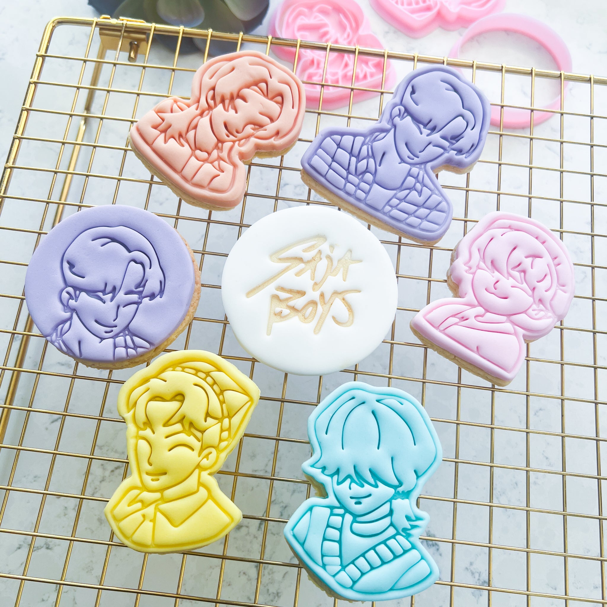 K-Pop Demon Hunters Custom Cookie Cutters – Happy Cookie Cutters