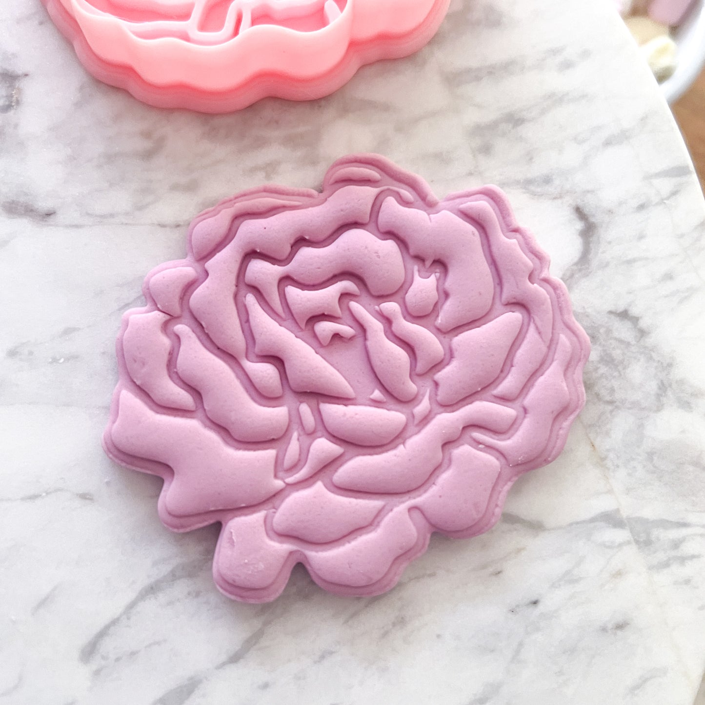 "Peony Rose" - Cookie Cutter & Stamp