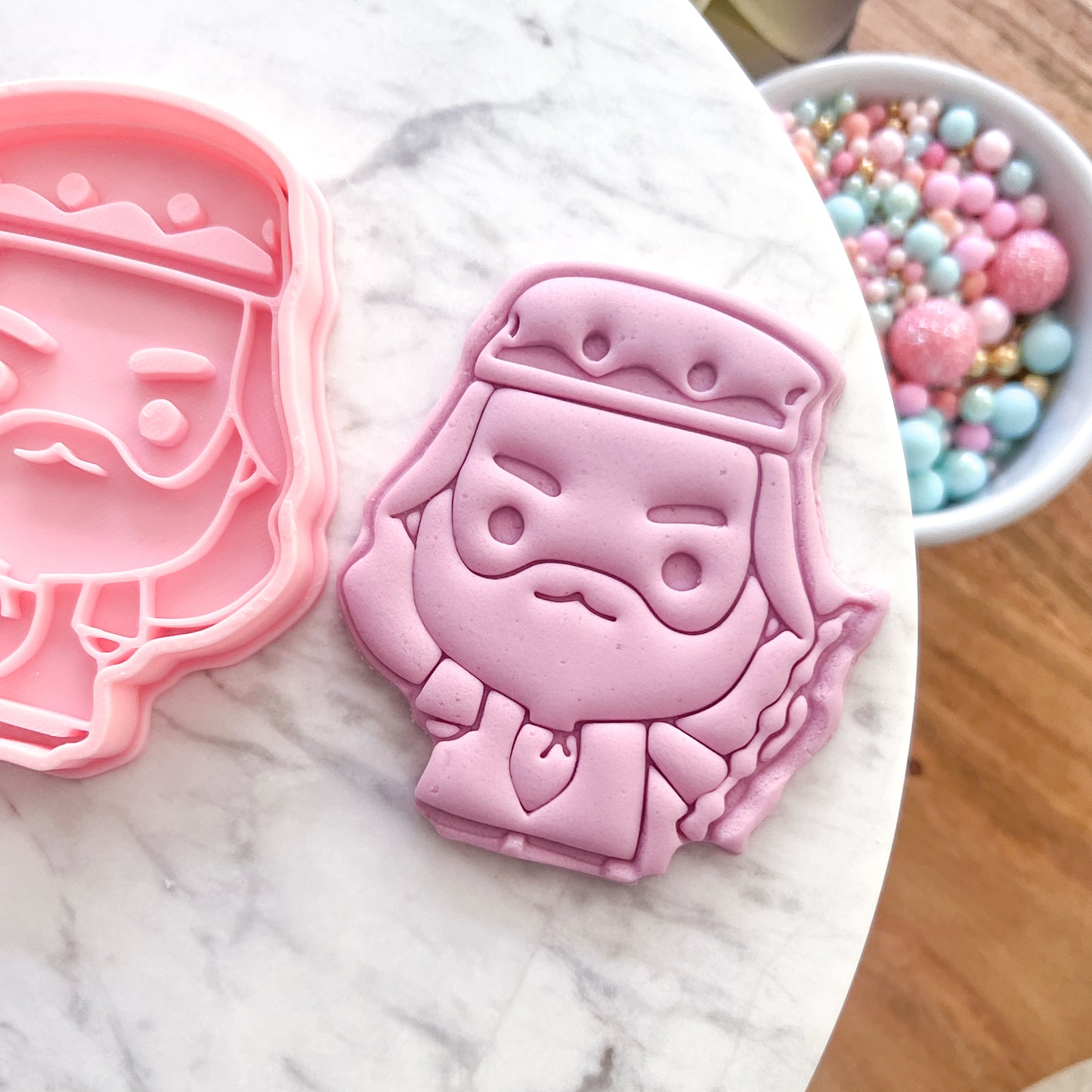 "Dumbledore" - Cookie Cutter & Stamp