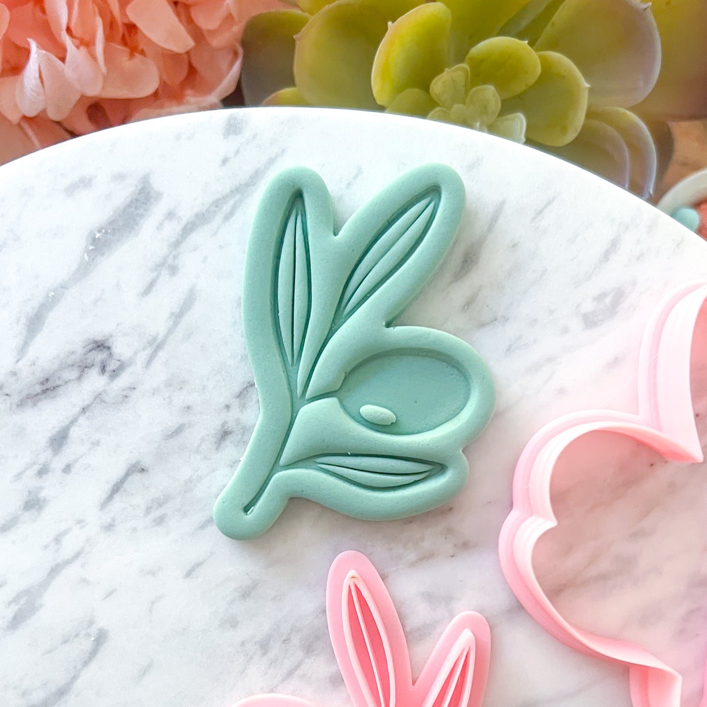 "Olive Branch" - Cookie Cutter & Stamp