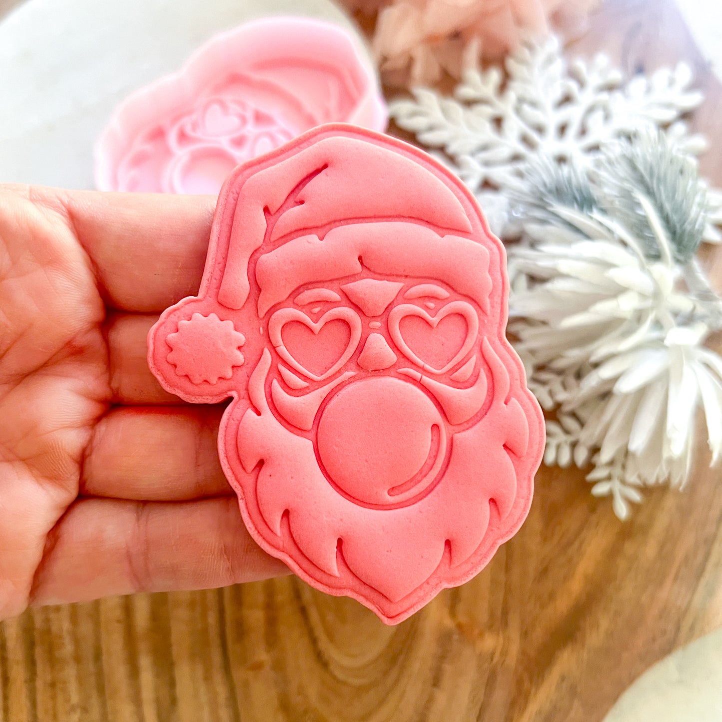 "Groovy Santa" Cookie Cutter & Stamp