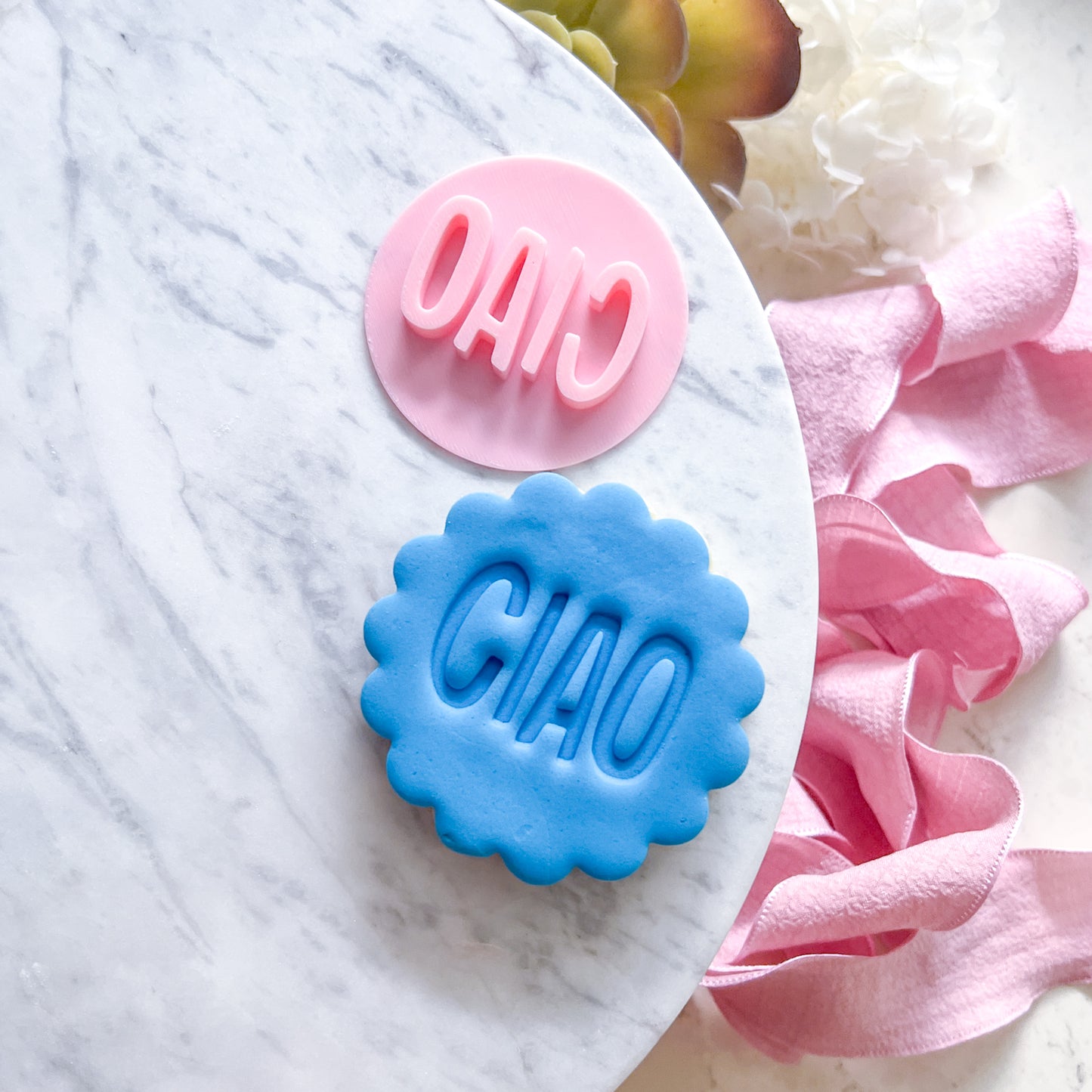 Ciao - Fondant Stamp