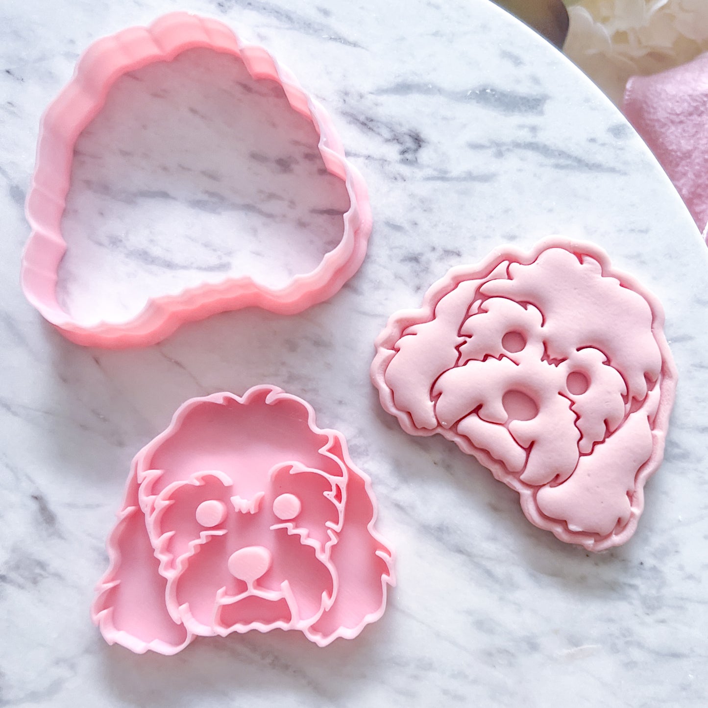 "Cavoodle" - Cookie Cutter & Stamp