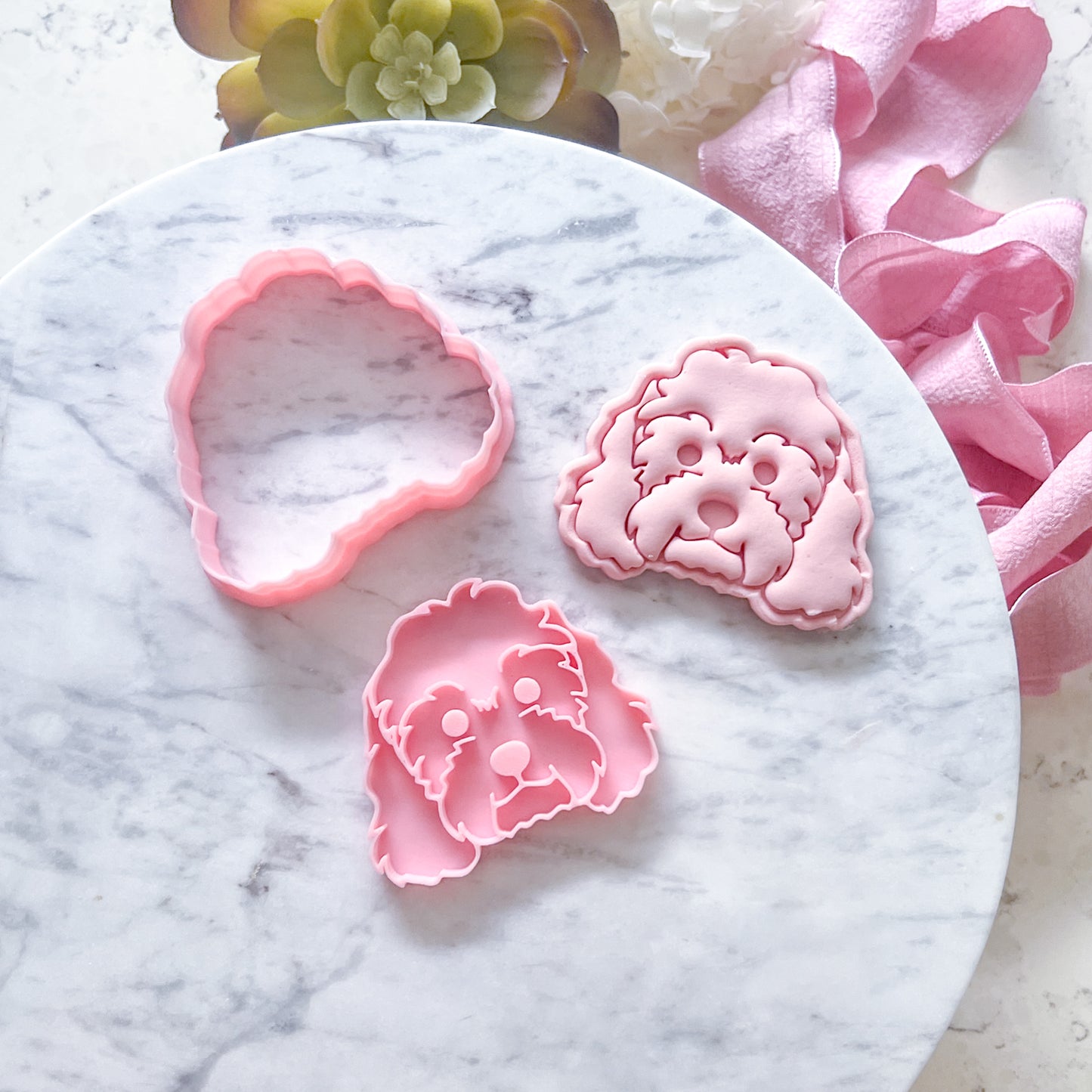 "Cavoodle" - Cookie Cutter & Stamp