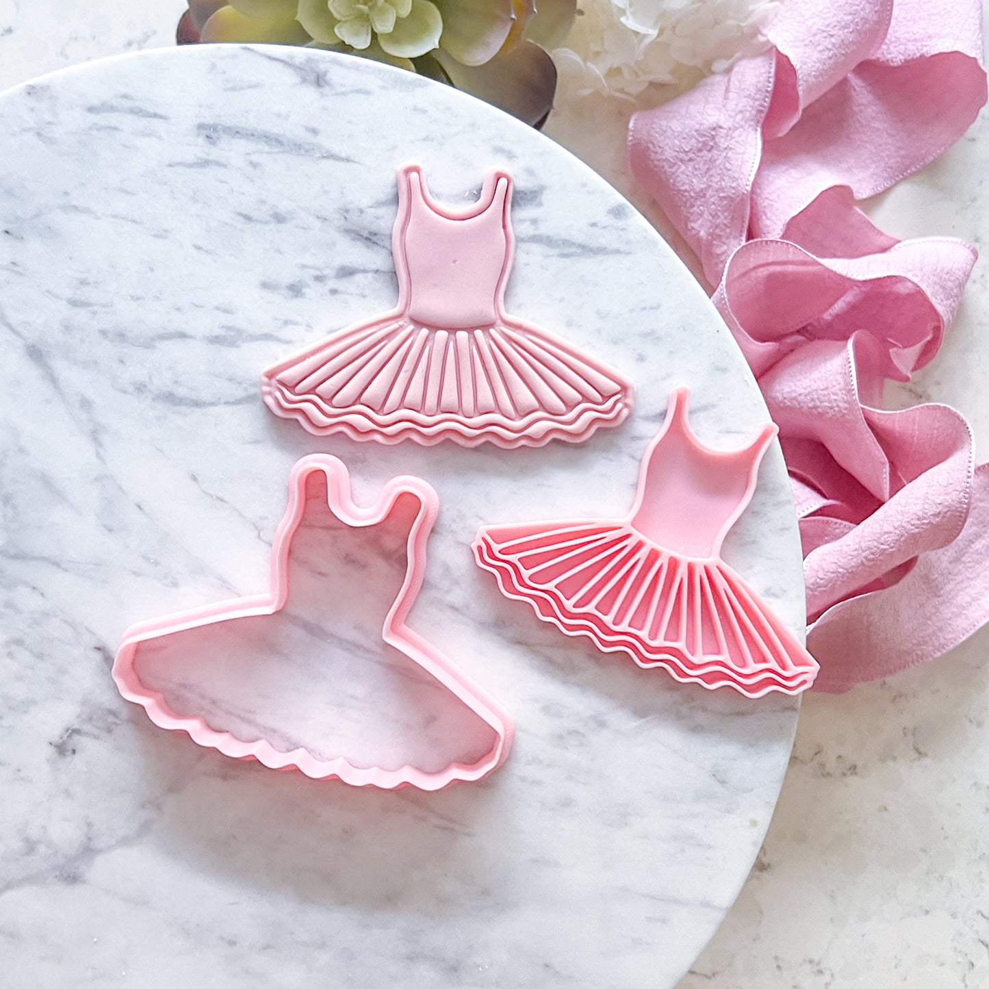 "Tutu #2" - Cookie Cutter & Stamp