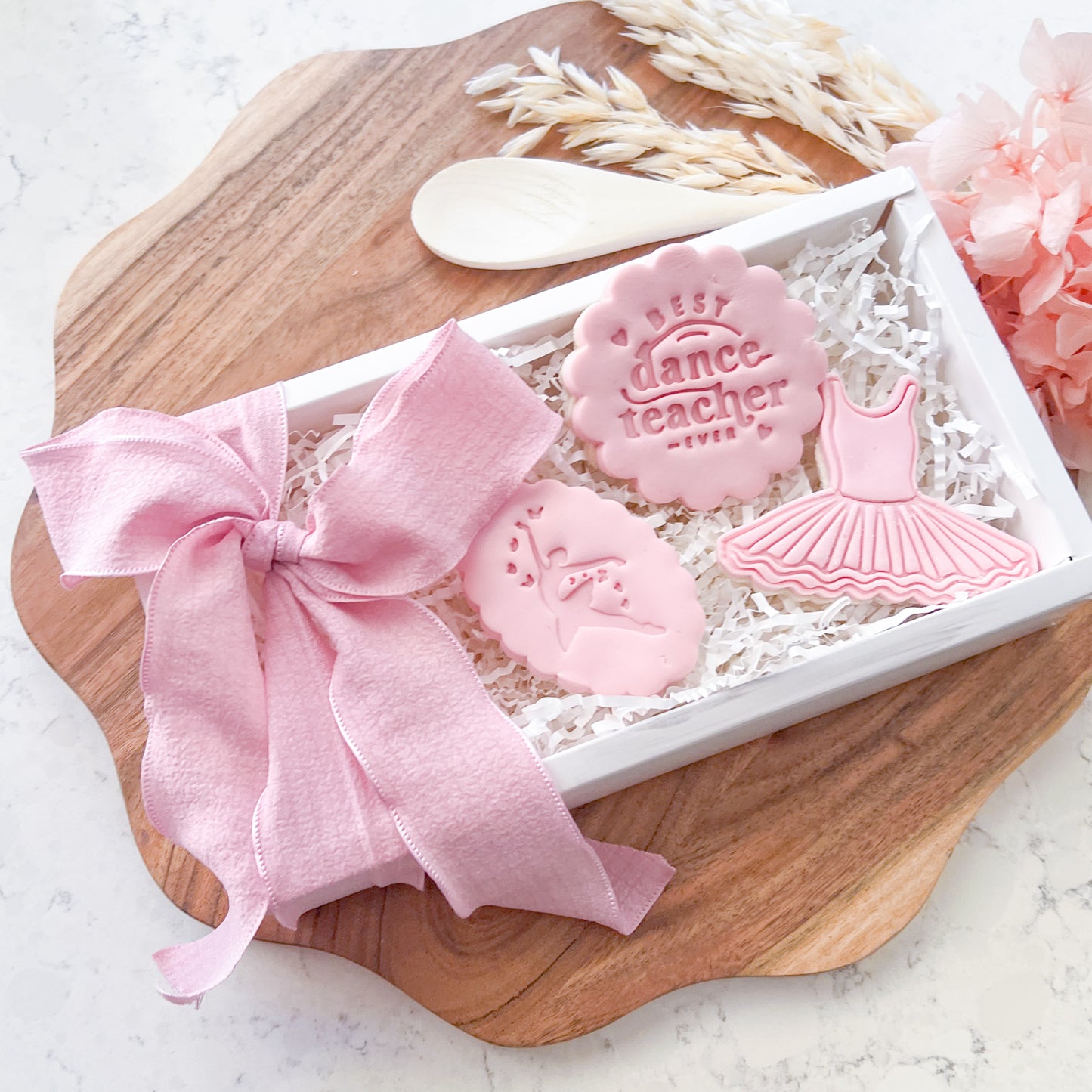 Best Dance Teacher Ever Fondant Stamp