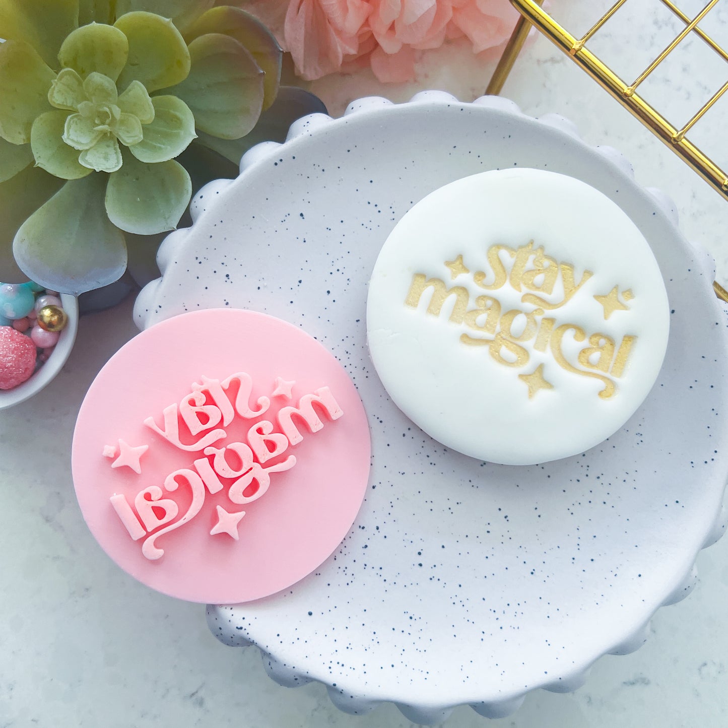 Stay Magical Fondant Stamp