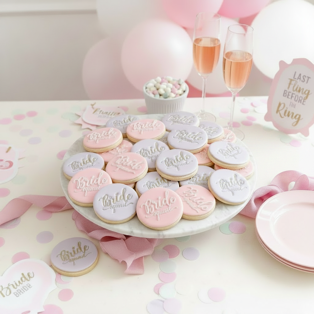 Bride Squad - Fondant Stamp
