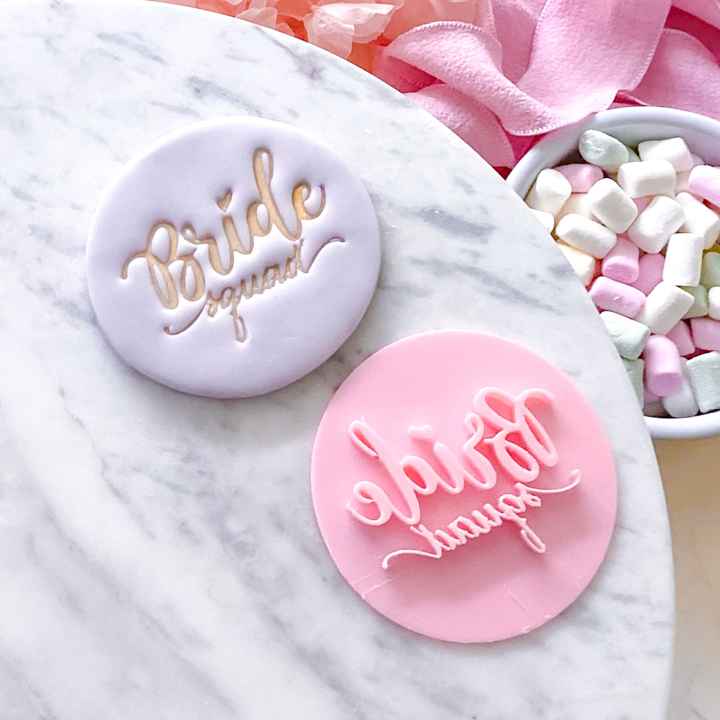 Bride Squad - Fondant Stamp