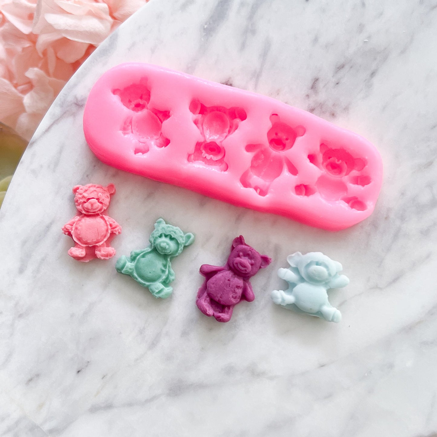 "Teddy Bears #2" - Silicone Mould