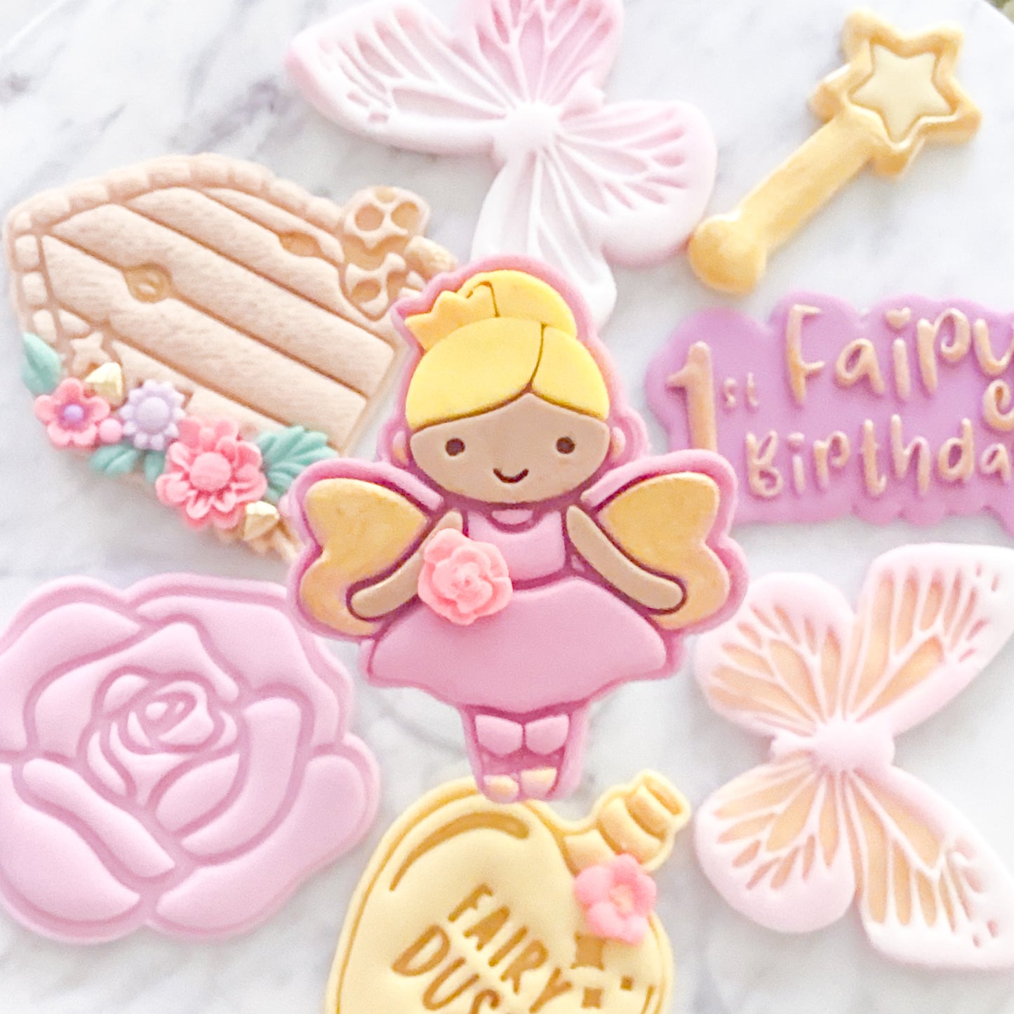 "Sugarplum Fairy" Cookie Cutter & Stamp