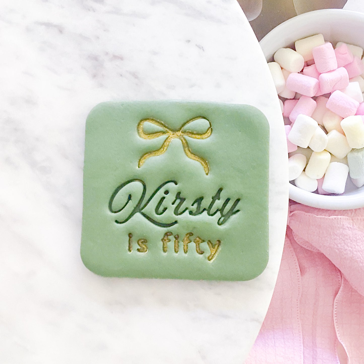 Personalise Name & Age #4 - Stamp Set