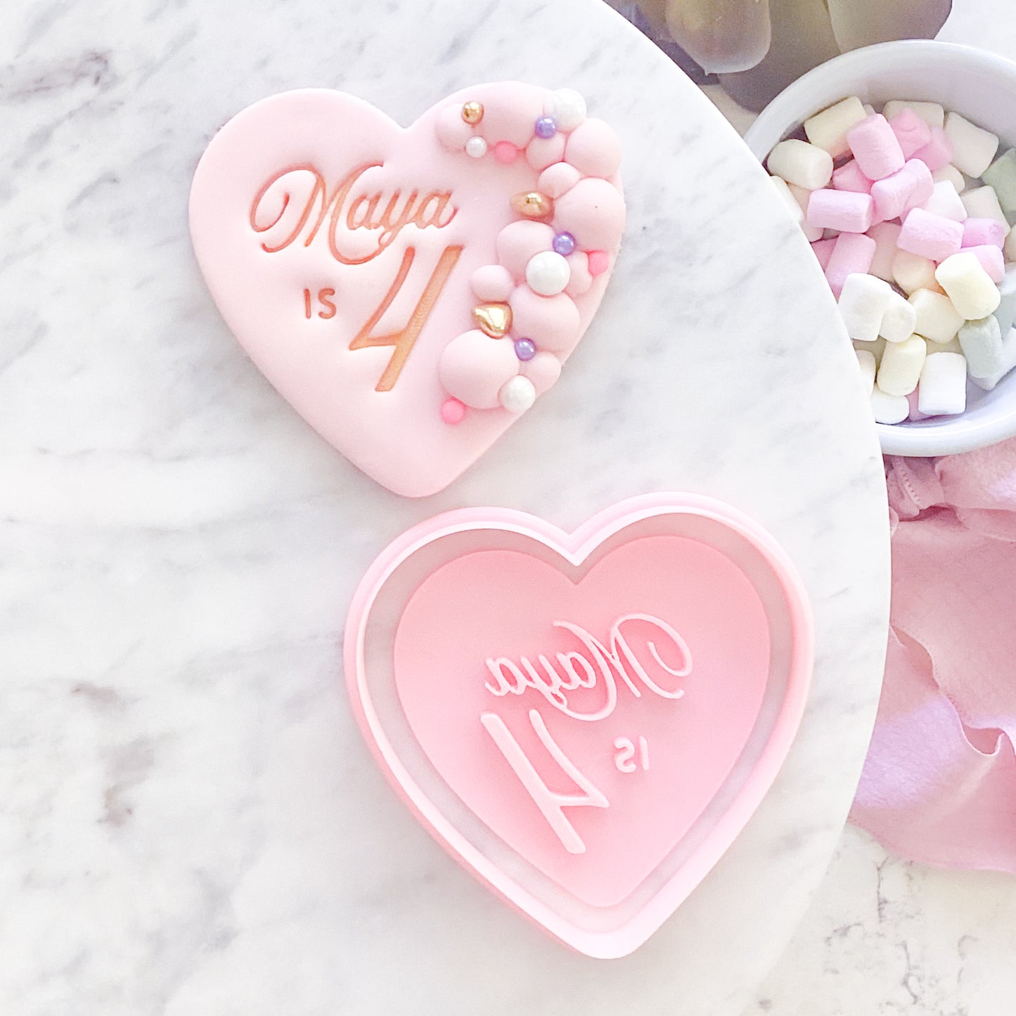 Personalise Name & Age #3 - Stamp Set