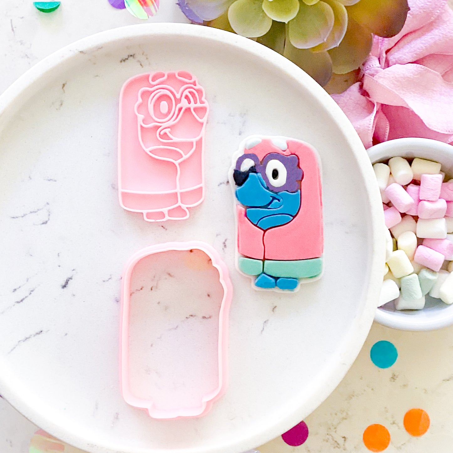 "Bluey Grandma" - Cookie Cutter & Stamp