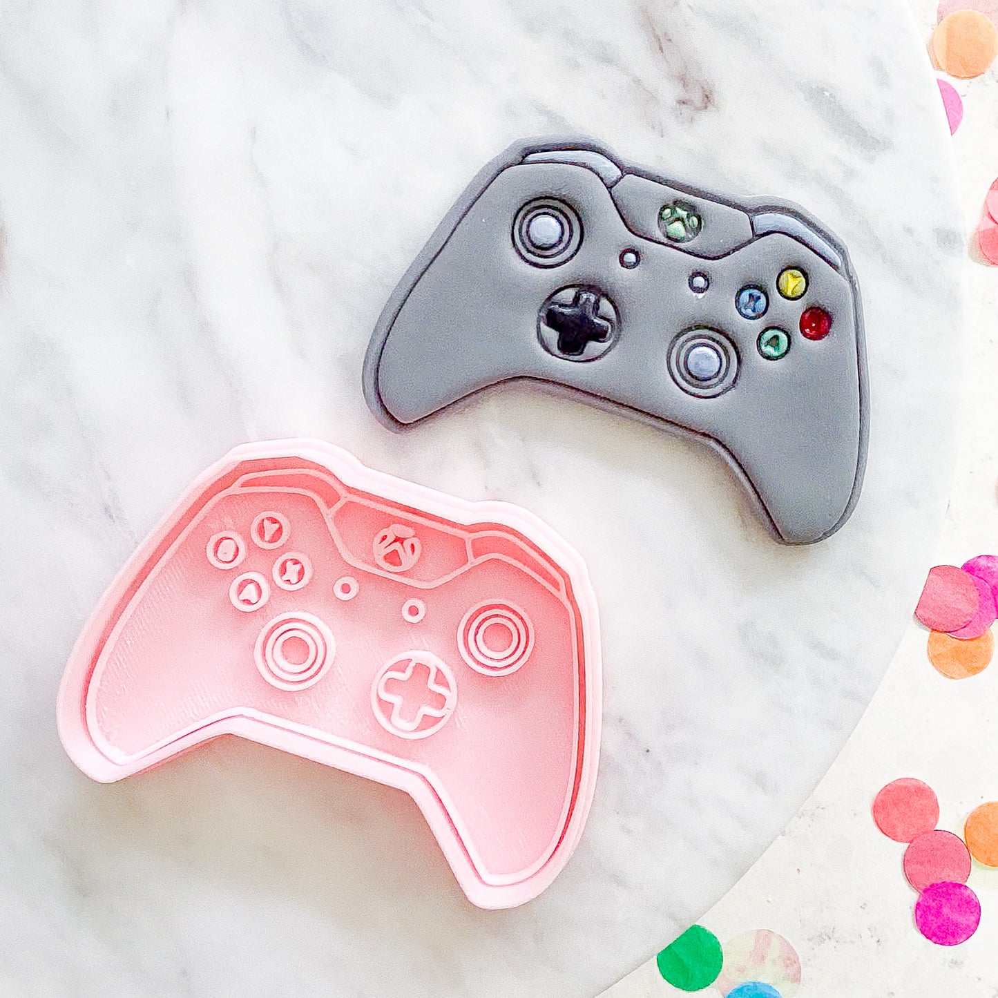 "Controller" - Cookie Cutter & Stamp