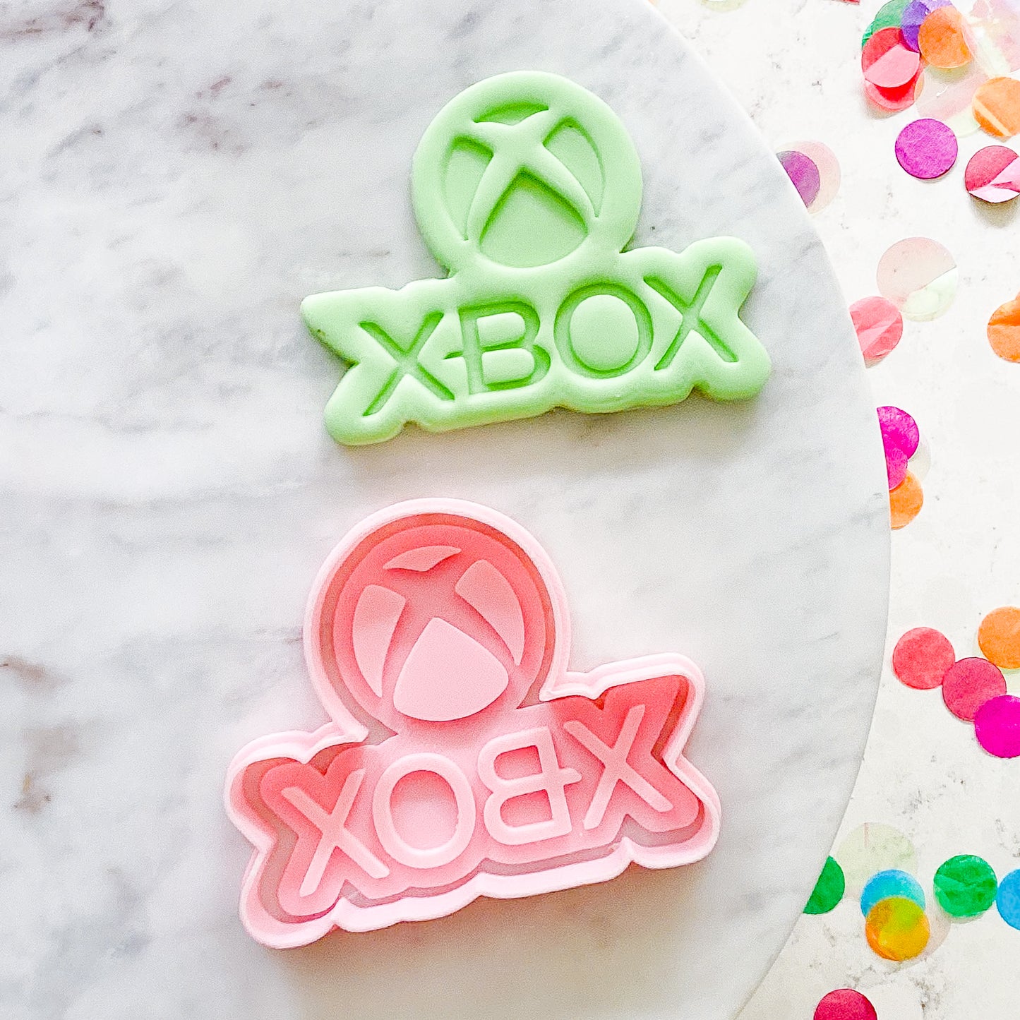 "Xbox Logo" - Cookie Cutter & Stamp