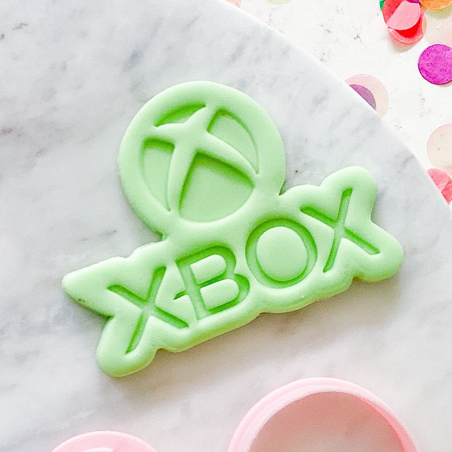 "Xbox Logo" - Cookie Cutter & Stamp