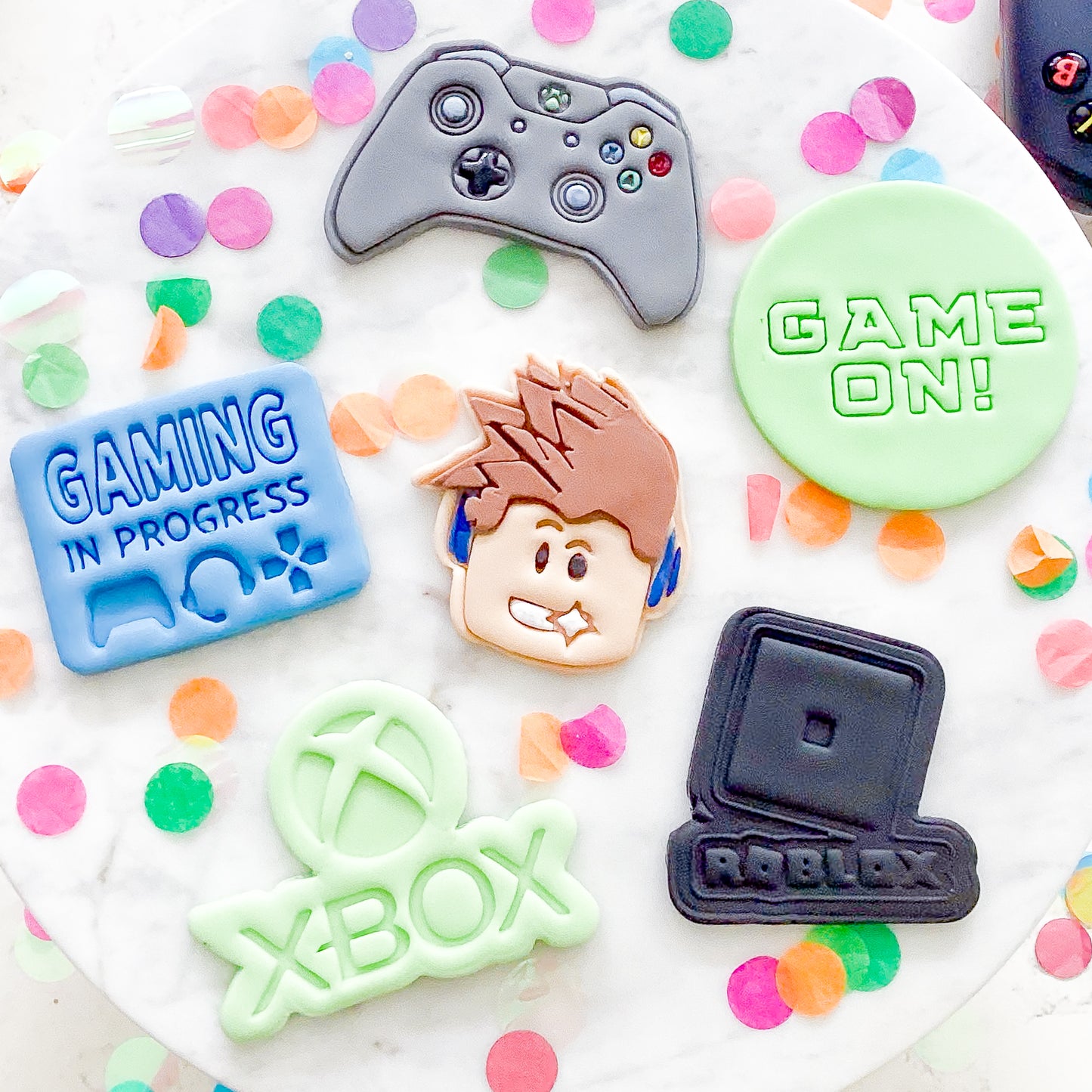 "Roblox Character" Cookie Cutter & Stamp