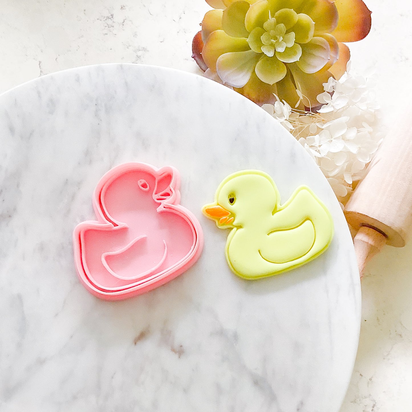 "Rubber Duck" -Cookie Cutter & Stamp