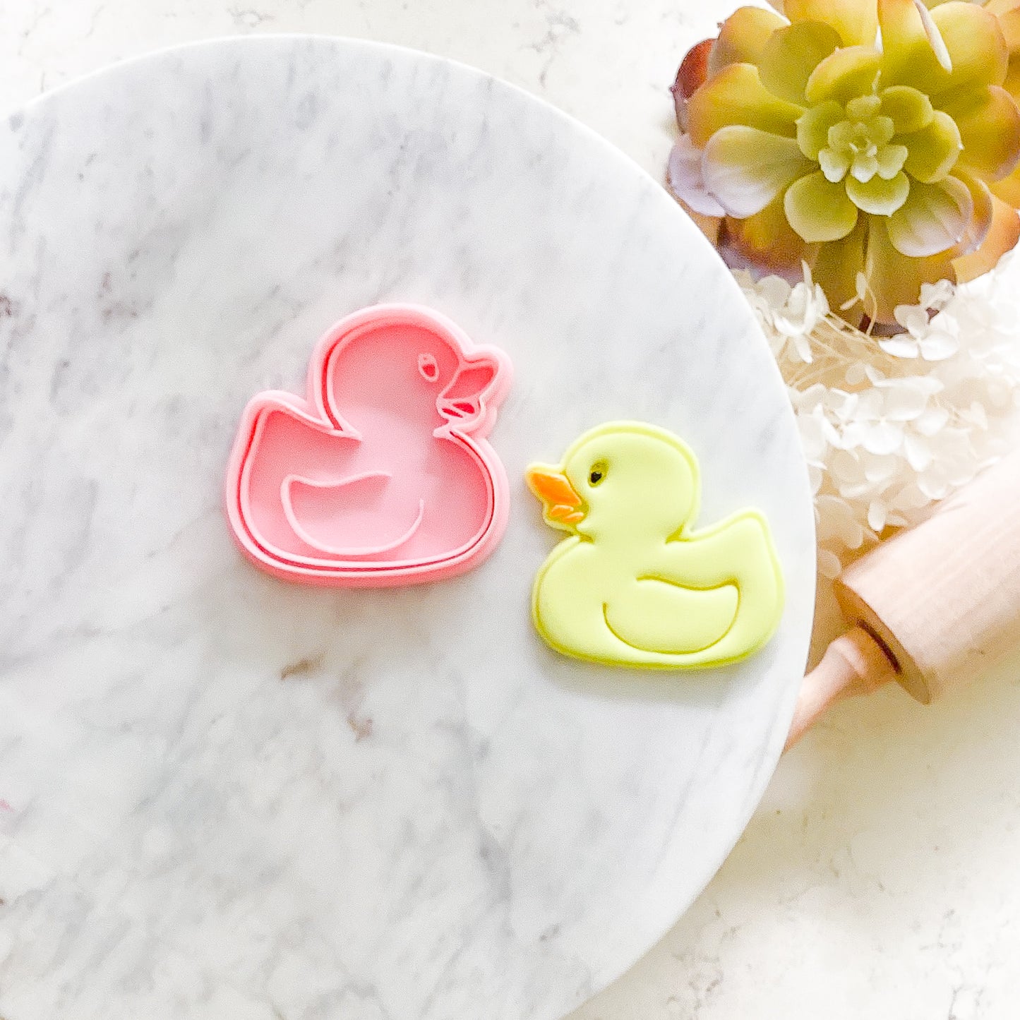 "Rubber Duck" -Cookie Cutter & Stamp