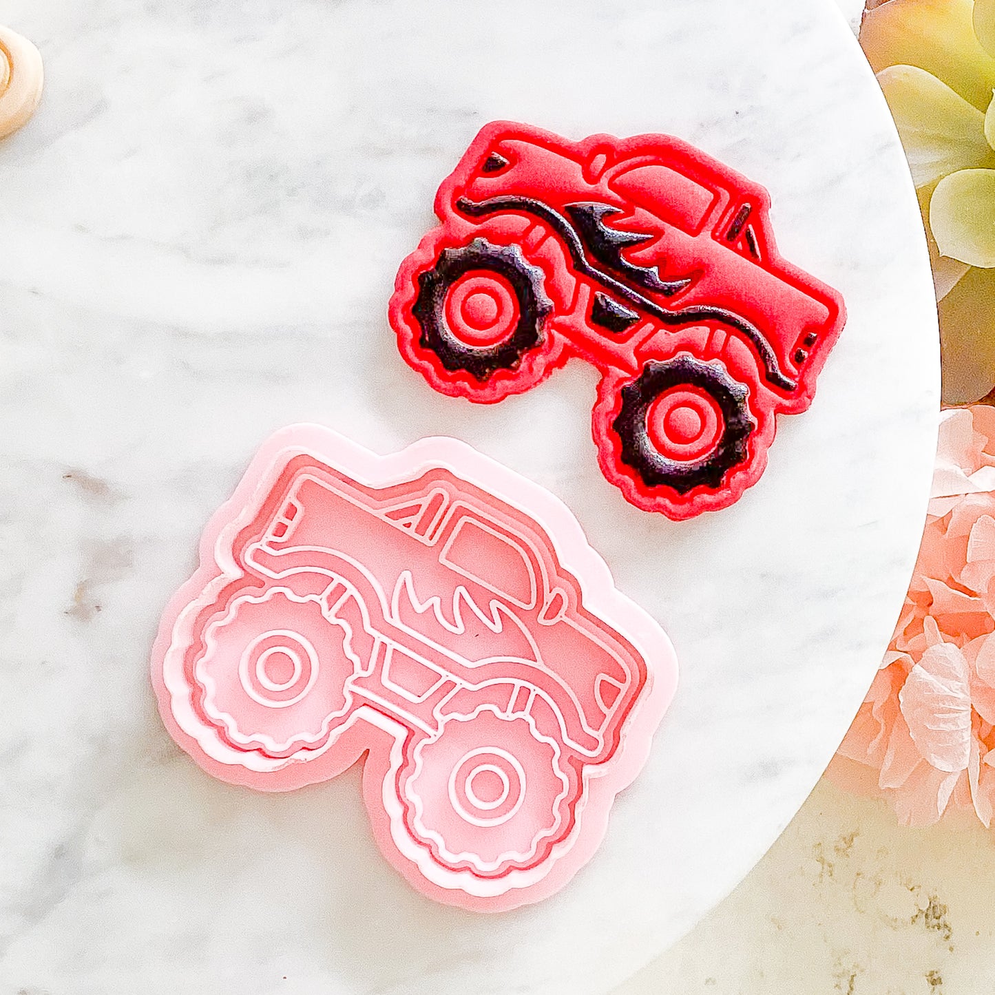 "Monster Truck" - Cookie Cutter & Stamp