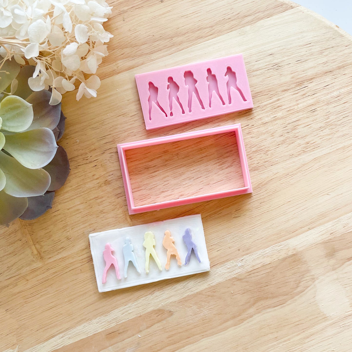 "Spice Girls" - Cookie Cutter & Stamp