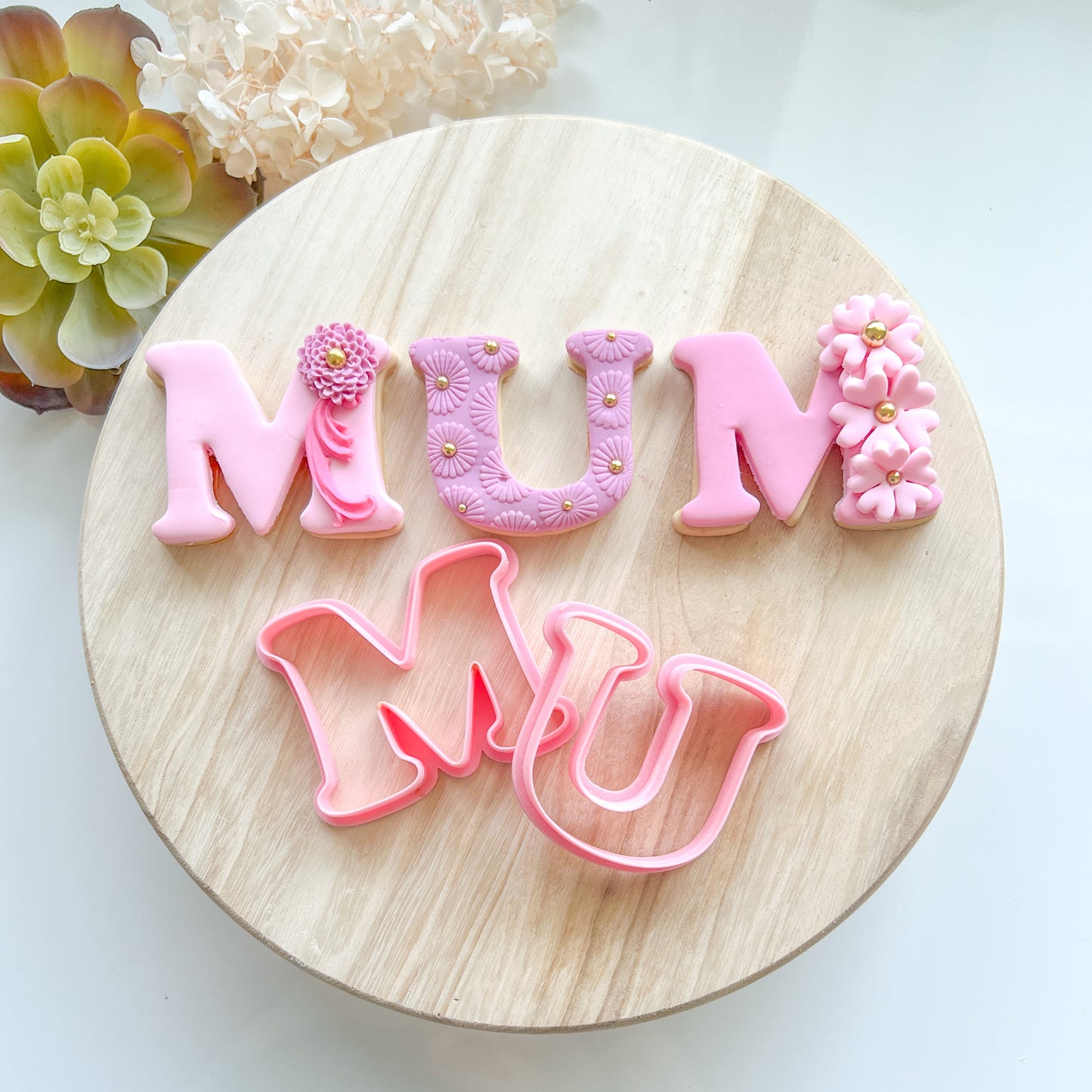 "MUM Set" - Cookie Cutters (2pc)