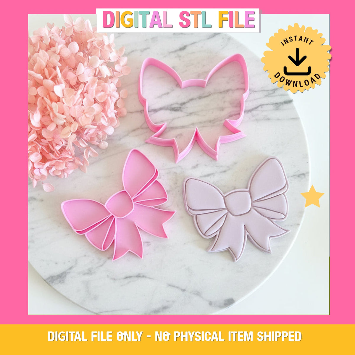 "Beautiful Bow" Cutter & Stamp