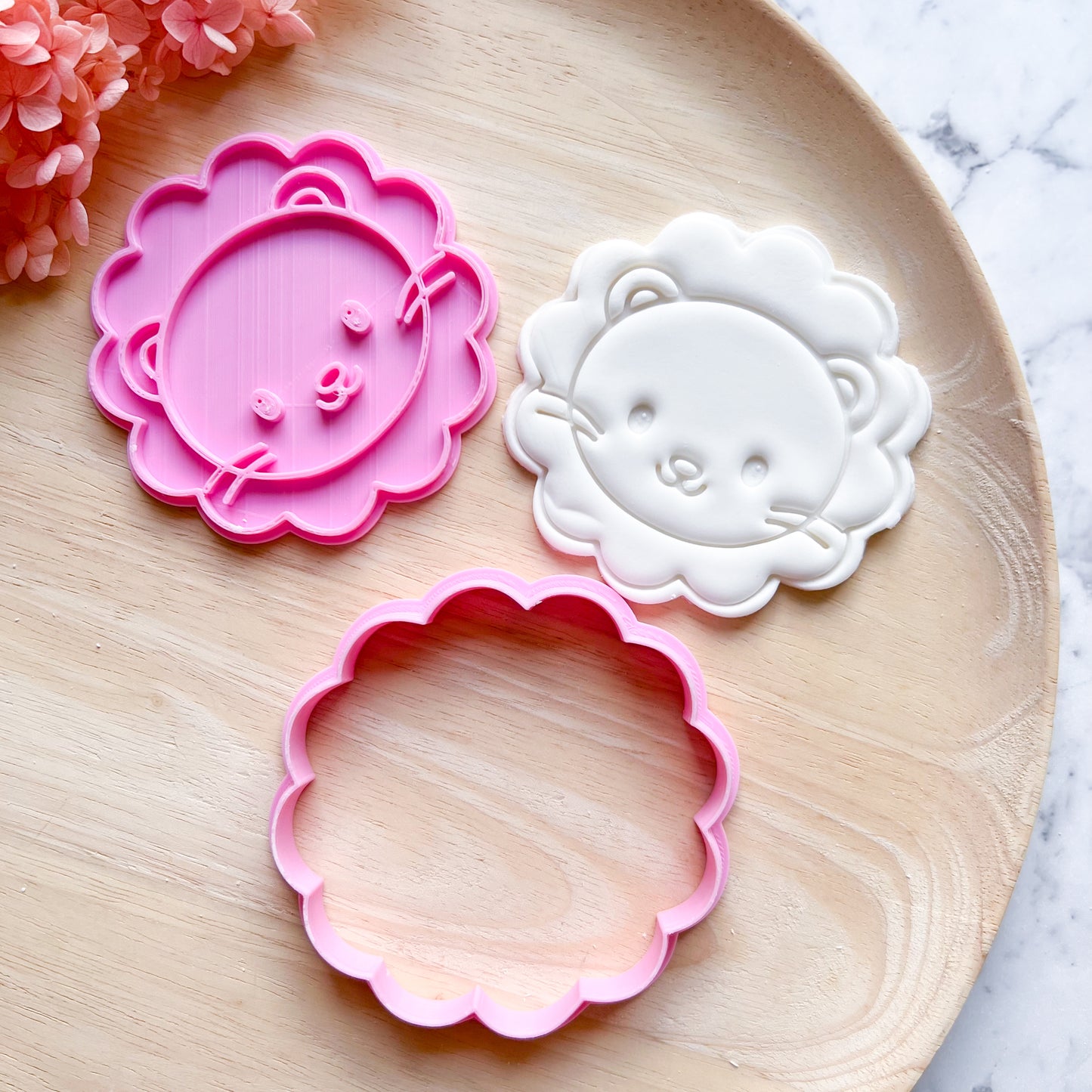 "Baby Lion" - Cookie Cutter & Stamp