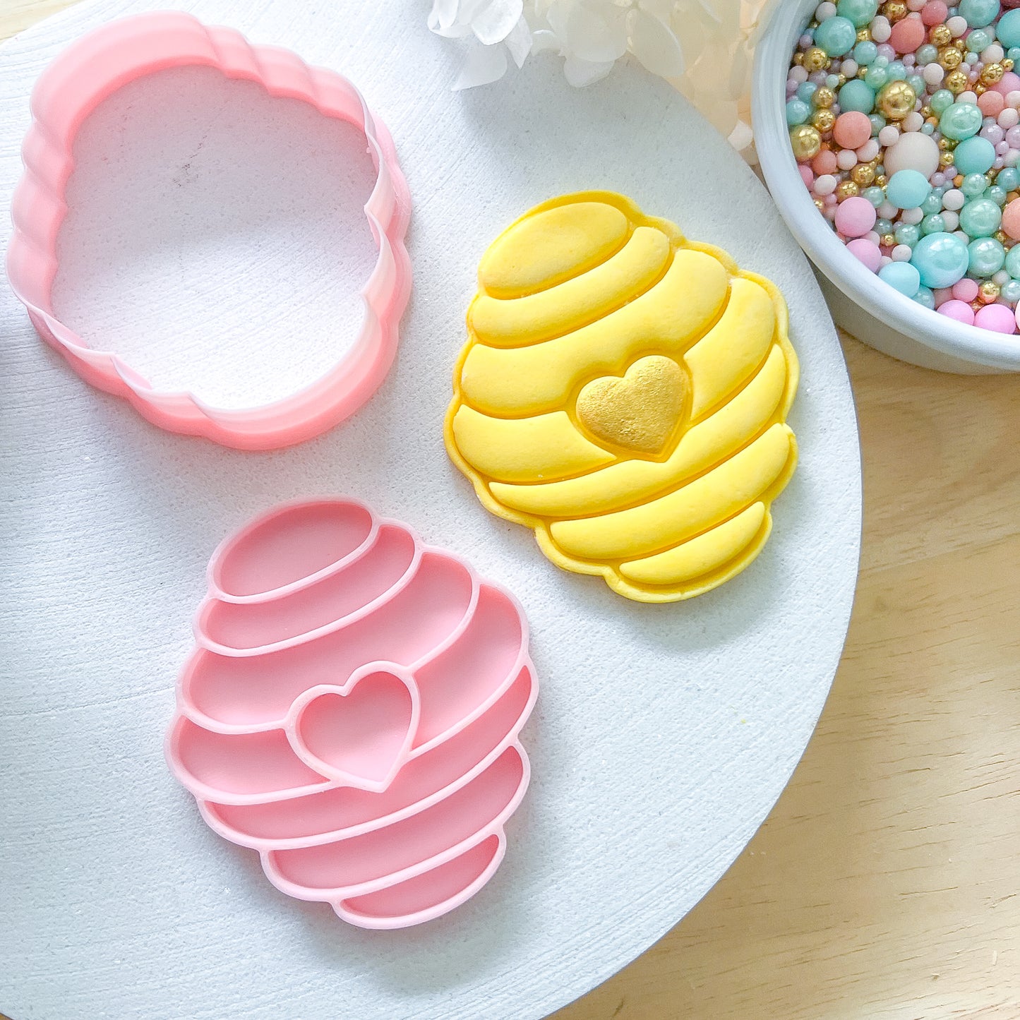 "Bee Hive" - Cookie Cutter & Stamp