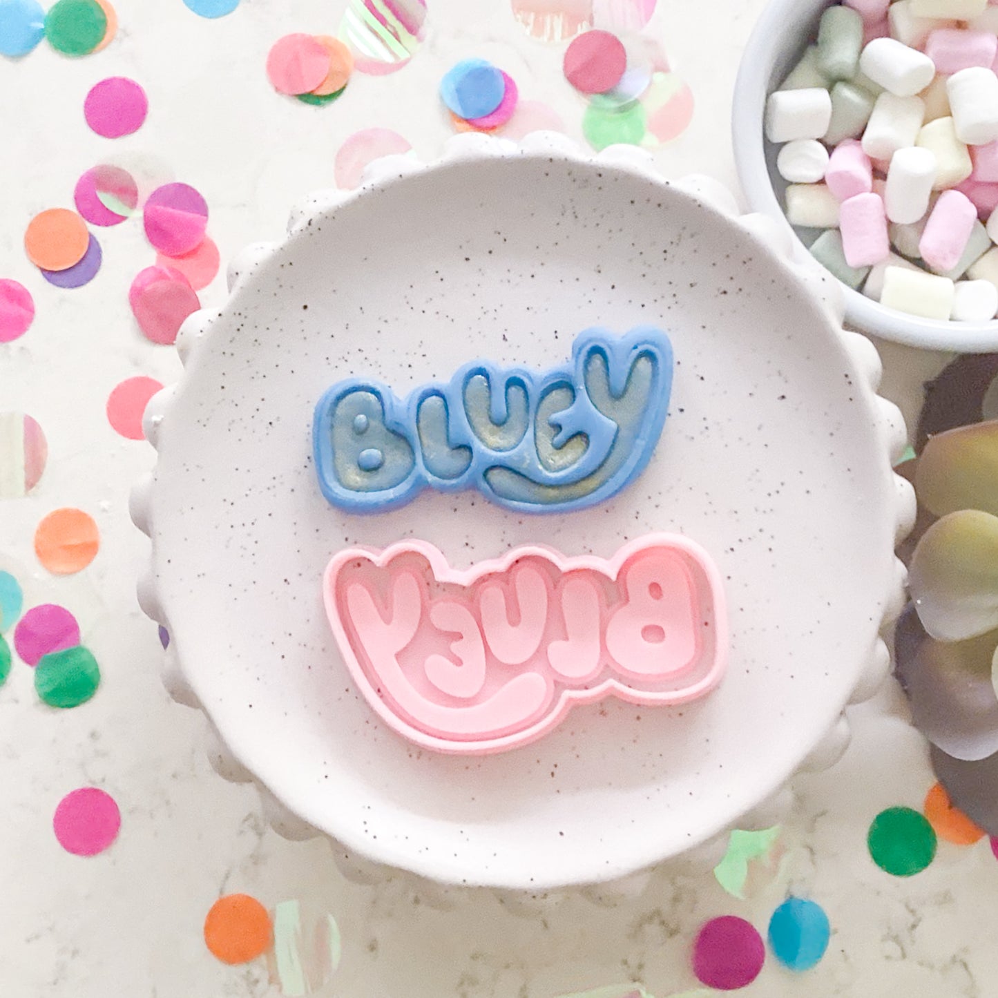 "Bluey Logo" - Cookie Cutter & Stamp