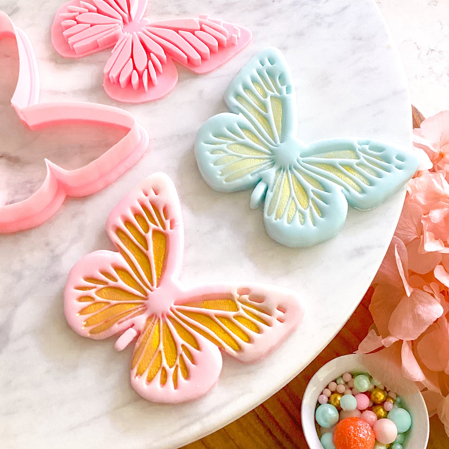 "Beautiful Butterfly" - Cookie Cutter & Stamp