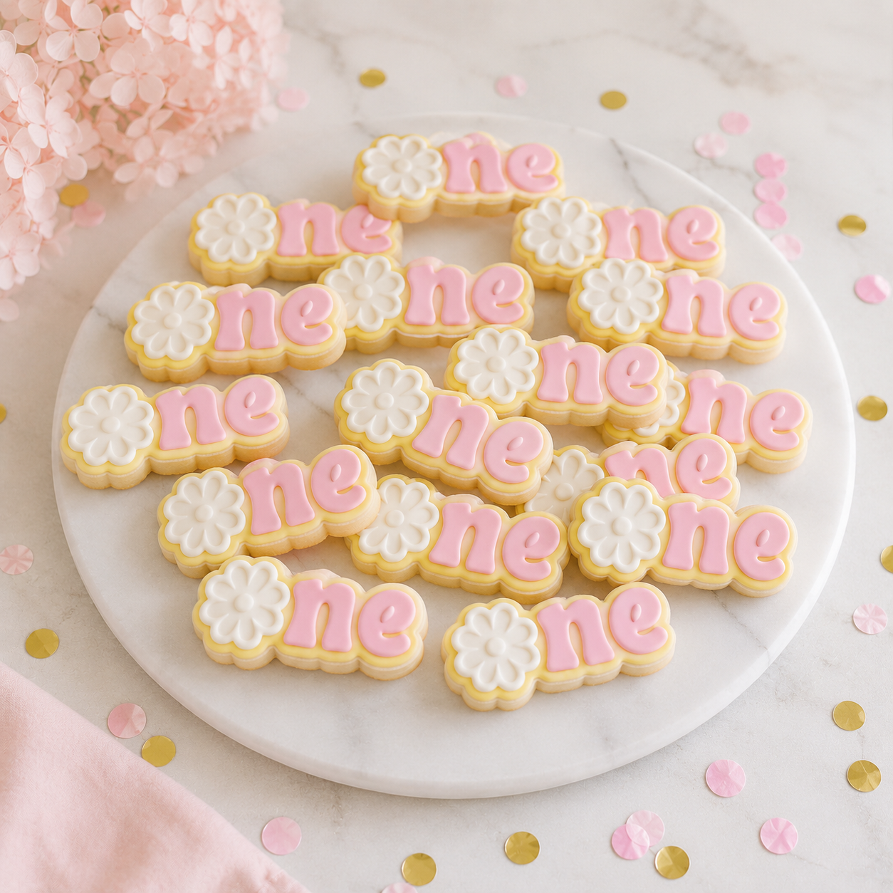 "Daisy One" - Cookie Cutter & Stamp