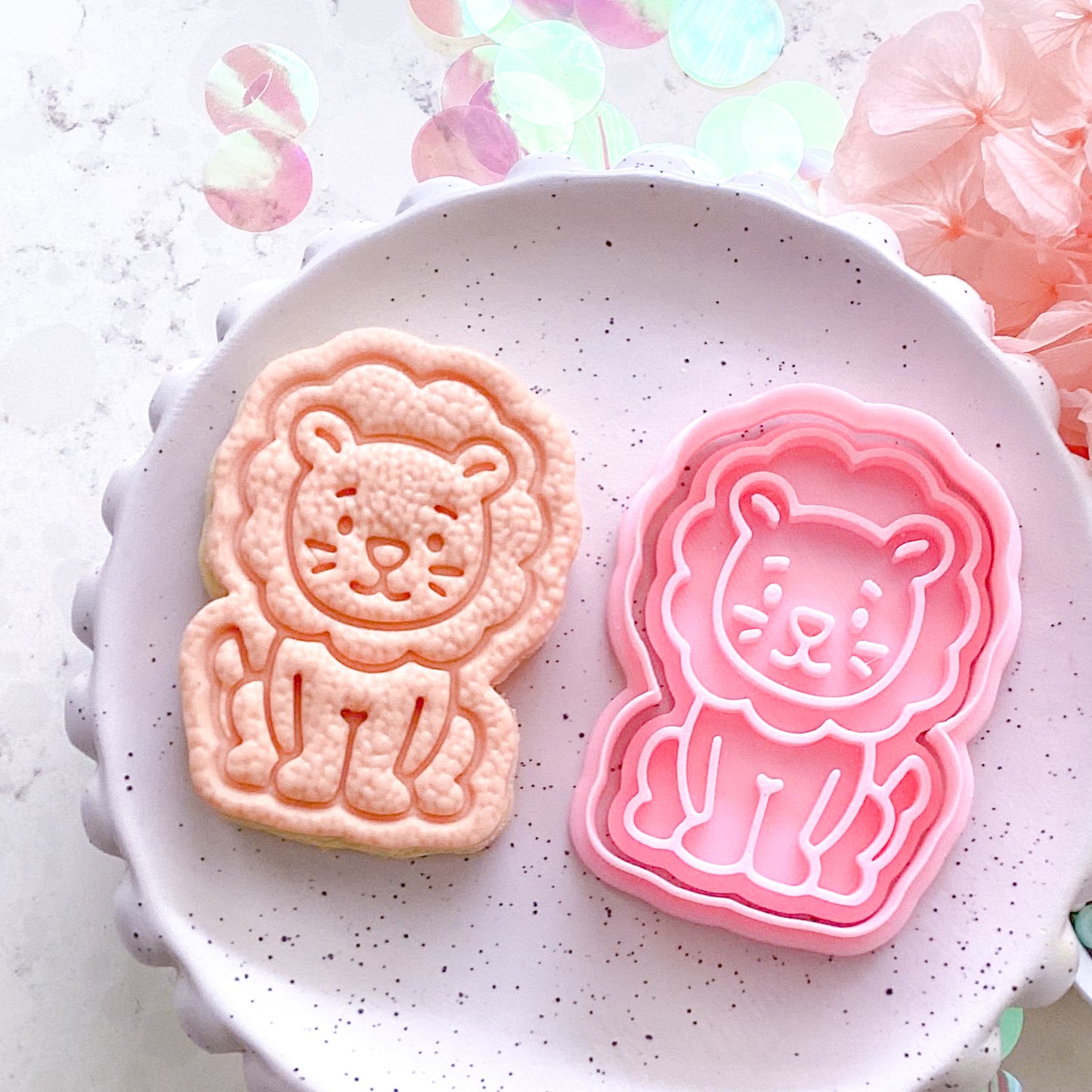 "Circus Lion" - Cookie Cutter & Stamp