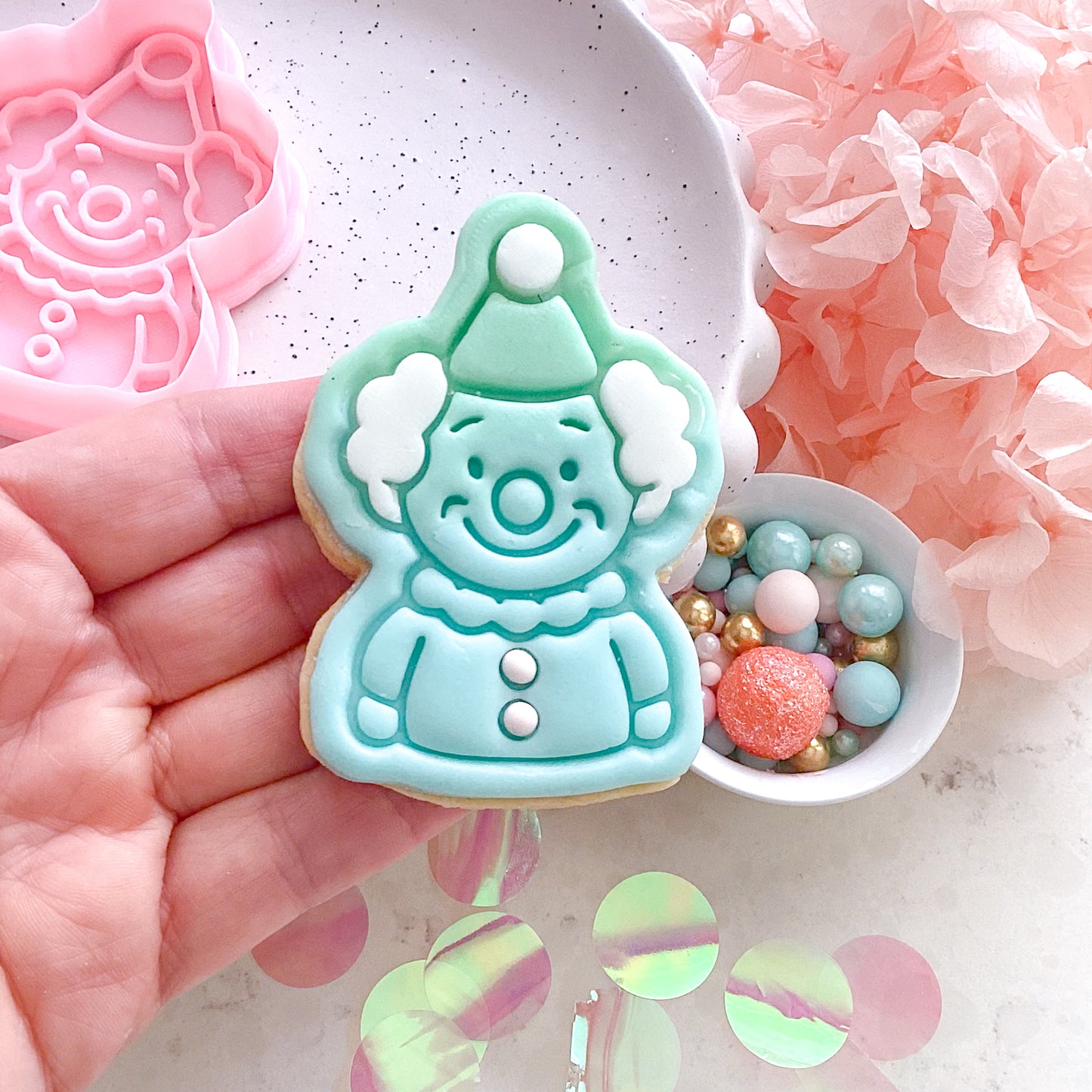 "Circus Clown" - Cookie Cutter & Stamp