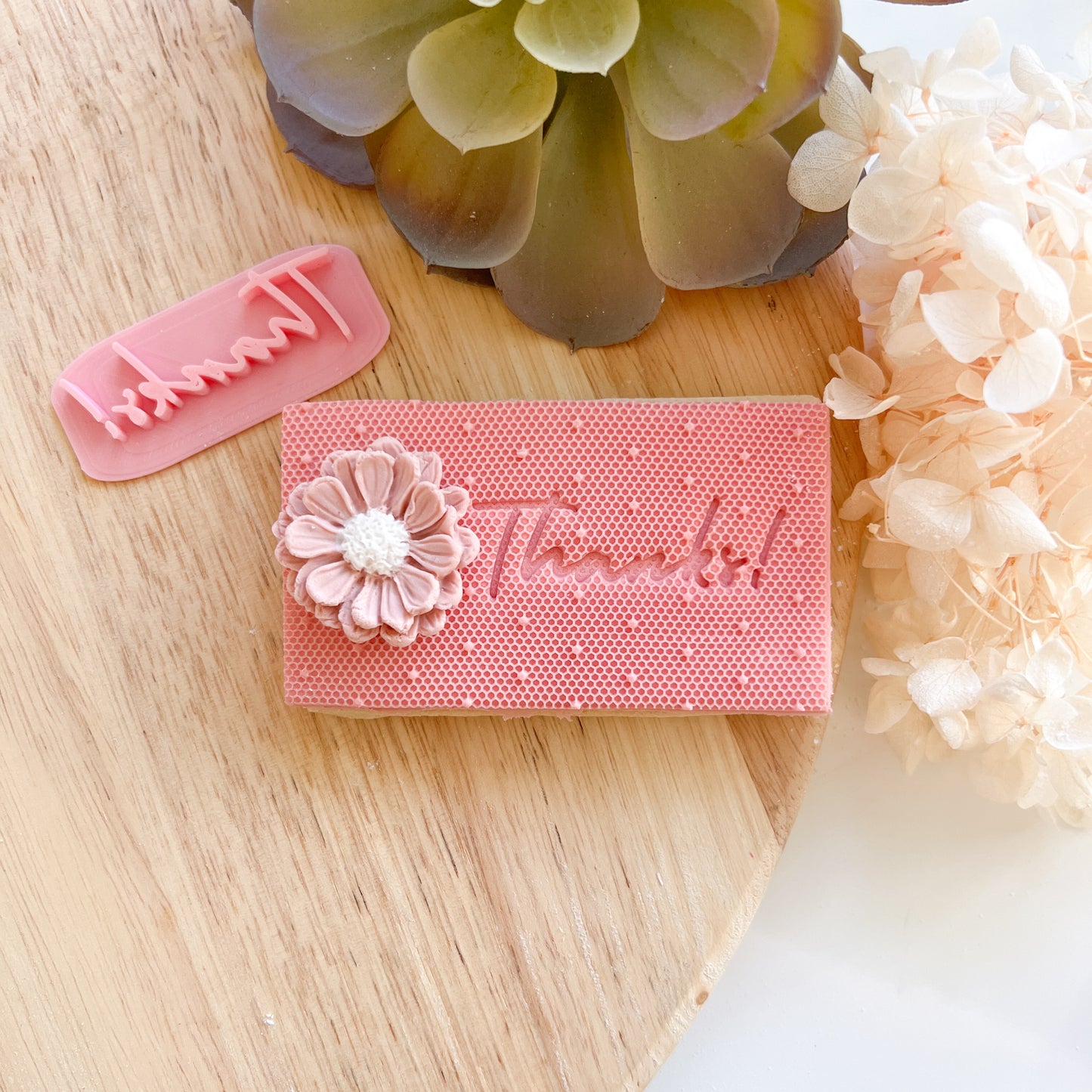 Thanks! - Fondant Stamp