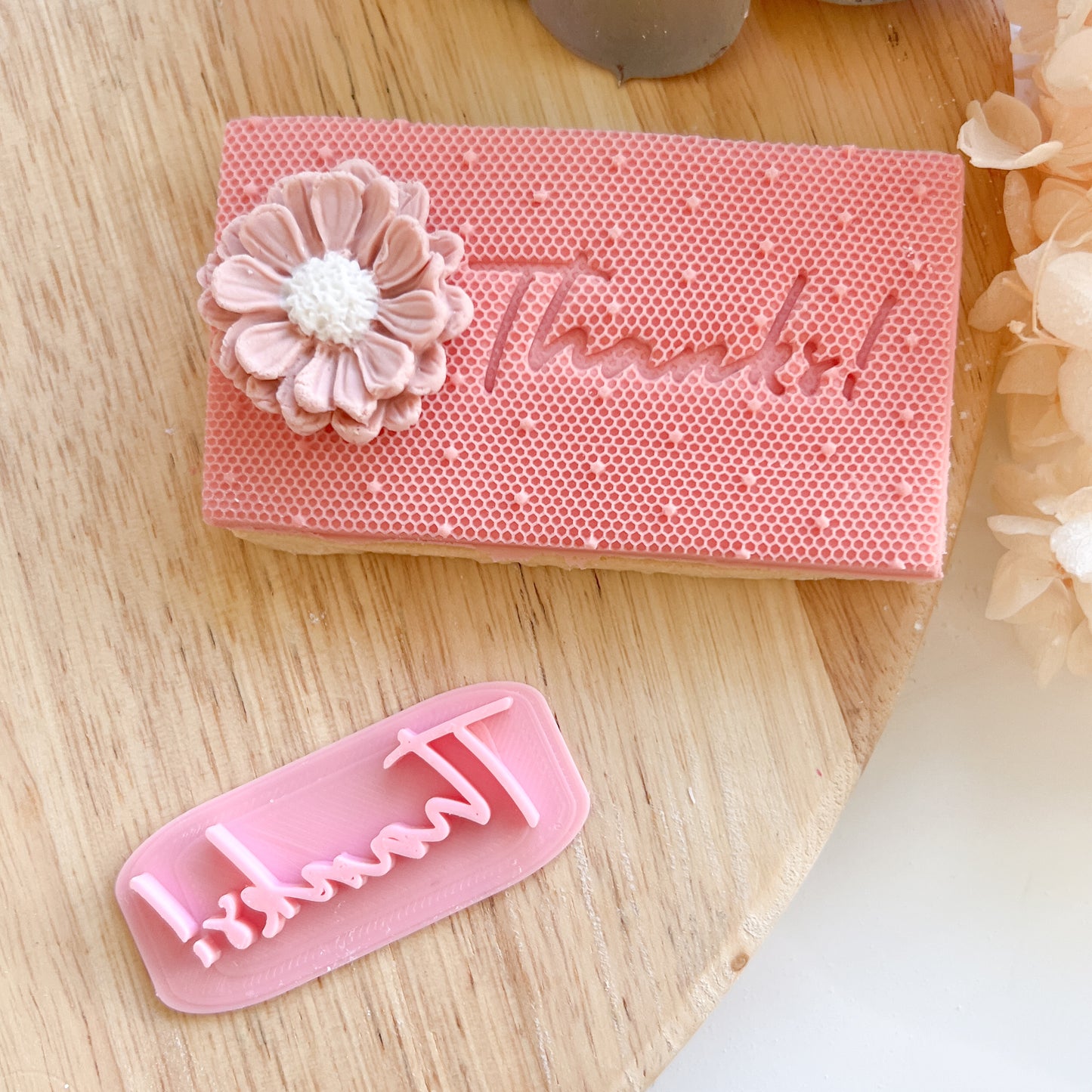Thanks! - Fondant Stamp