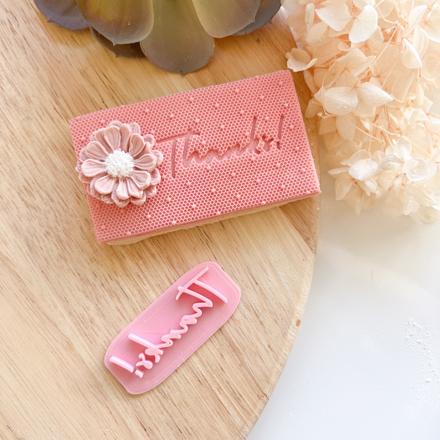 Thanks! - Fondant Stamp