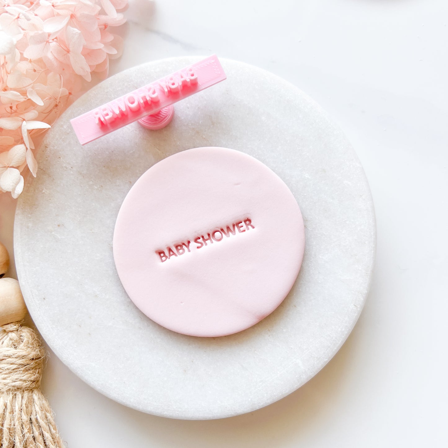 Baby Shower - Phrase Stamp