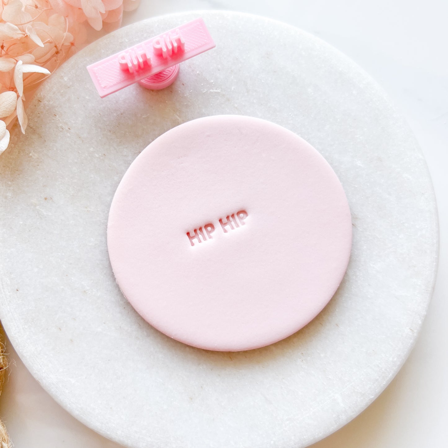 HIP HIP - Phrase Stamp