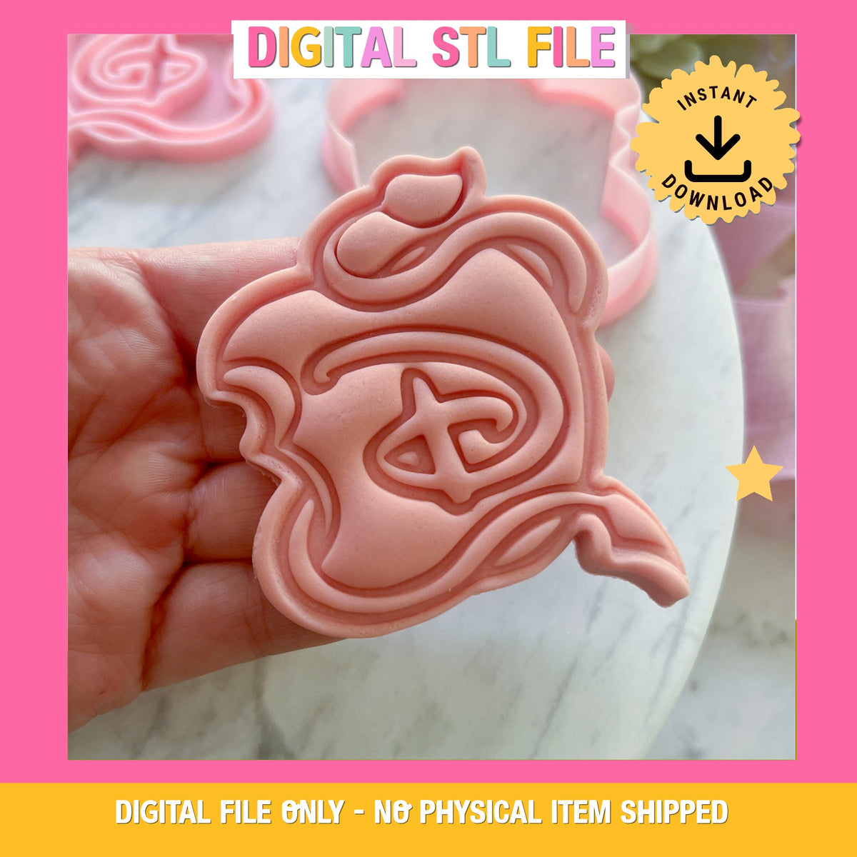 "Decendants" Cookie Cutter & Stamp