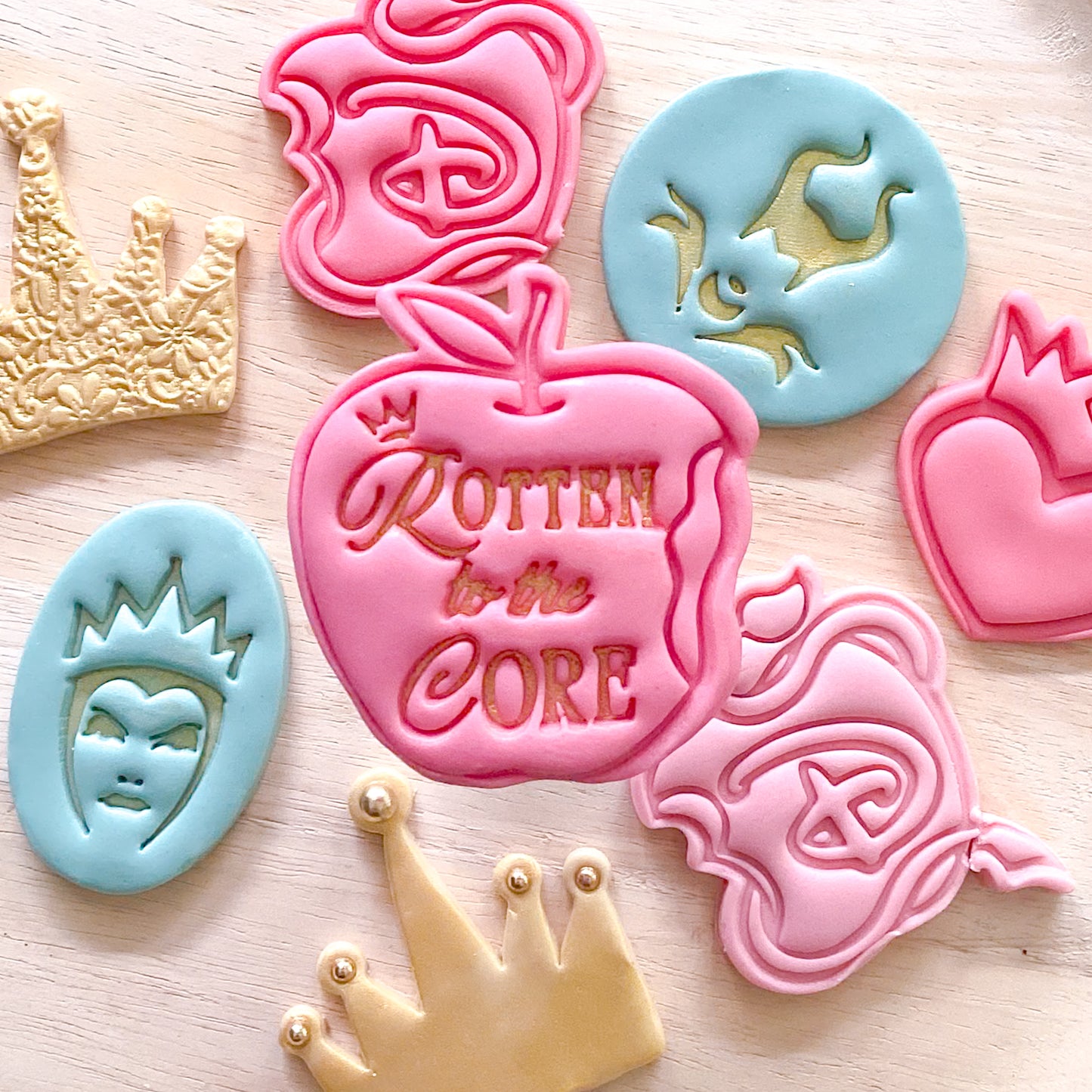 Malificent Fondant Stamp