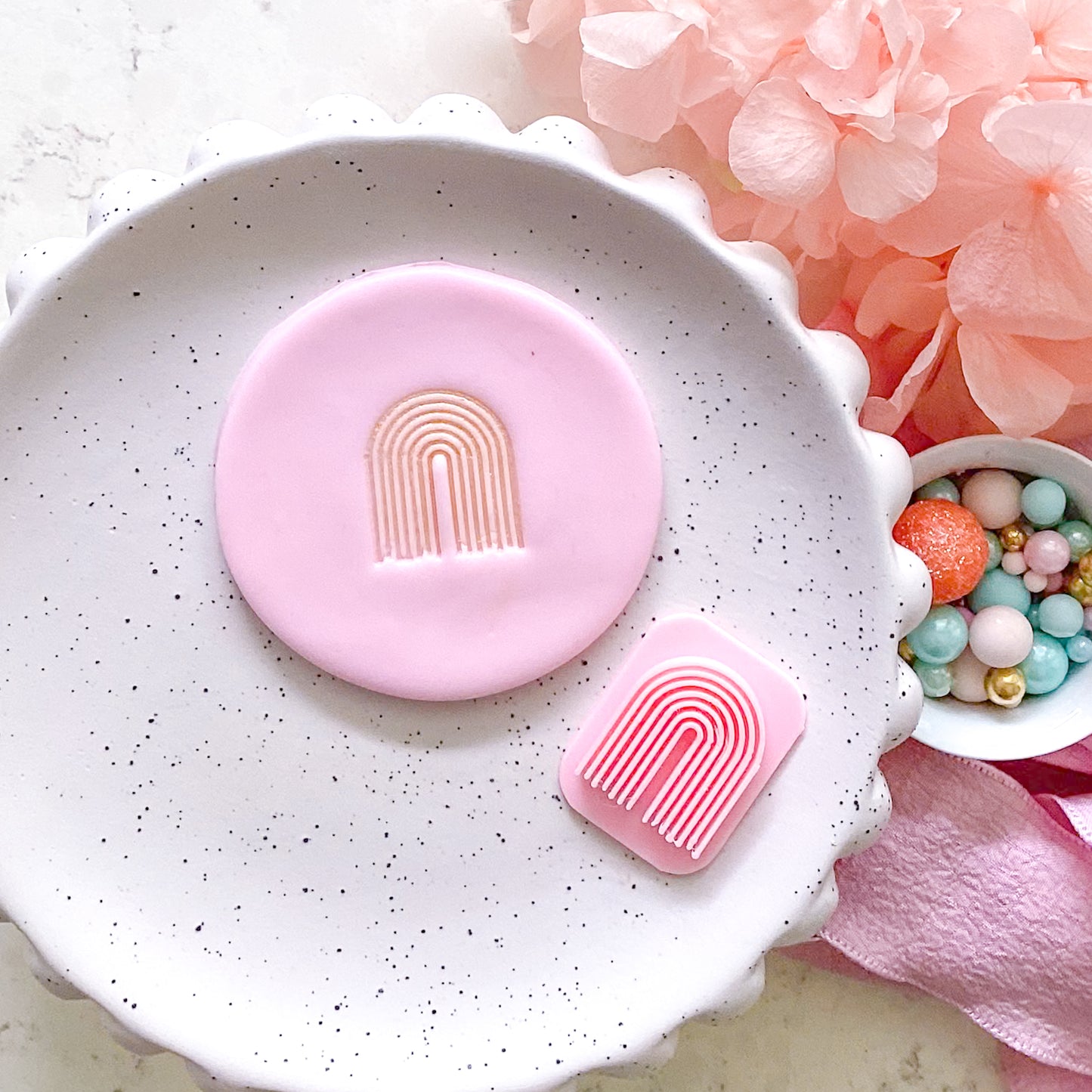 Arch  - Fondant Stamp