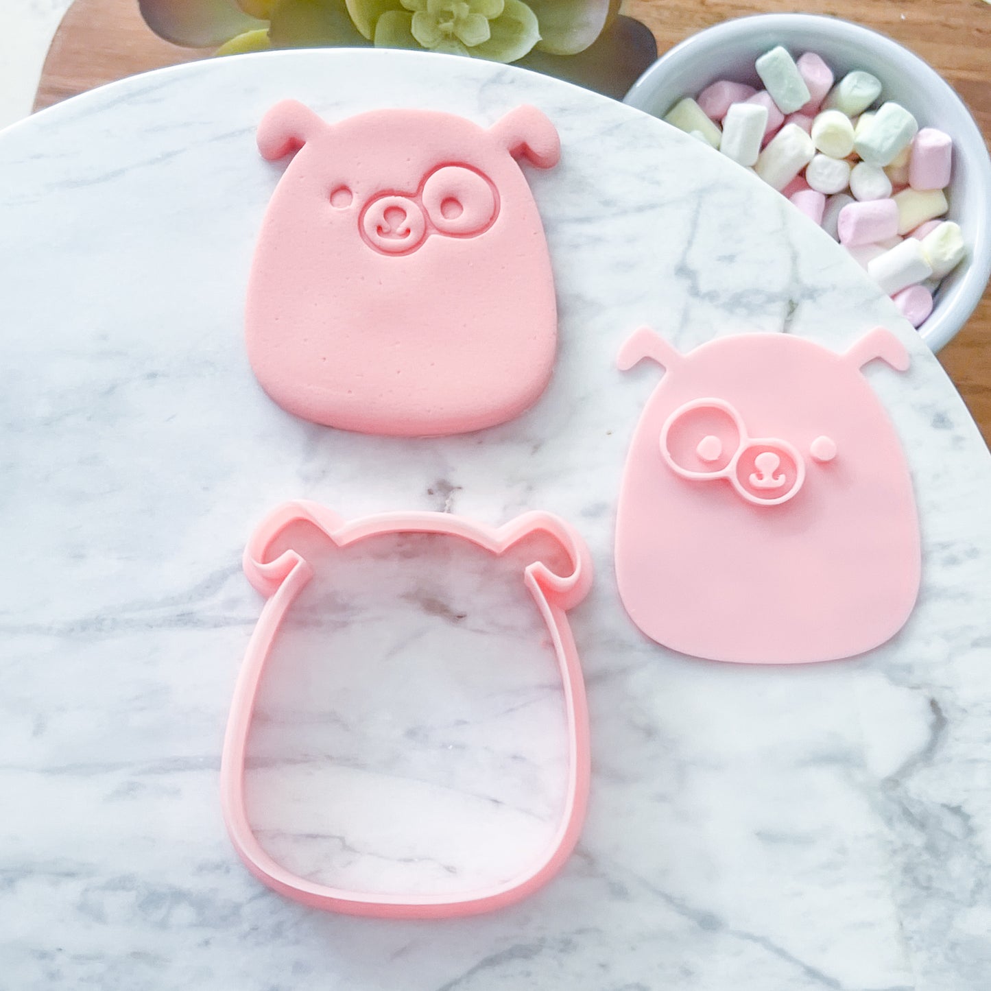 "Dog Squishmallow" - Cookie Cutter & Stamp