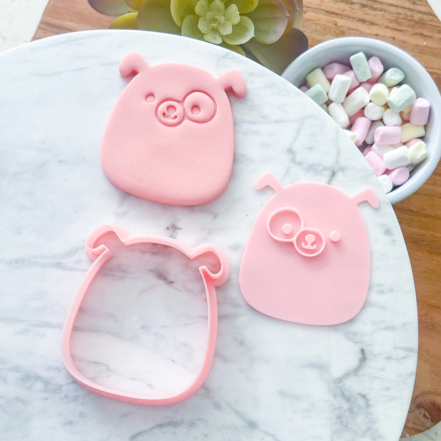 "Dog Squishmallow" - Cookie Cutter & Stamp