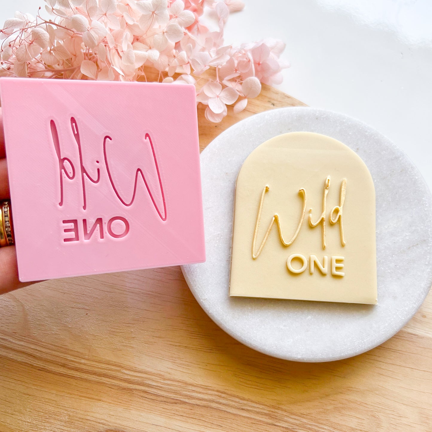 "Wild One" - Embossing Stamp