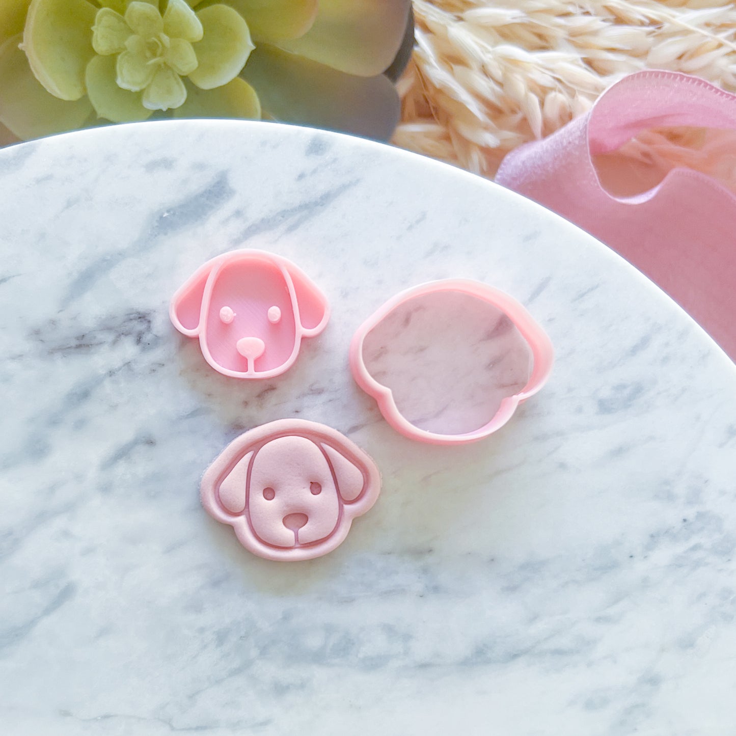 "Cute Dog" Fondant Mini