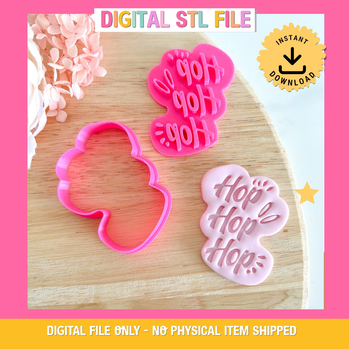 Hop Hop Hop! Cutter & Stamp ON SALE!