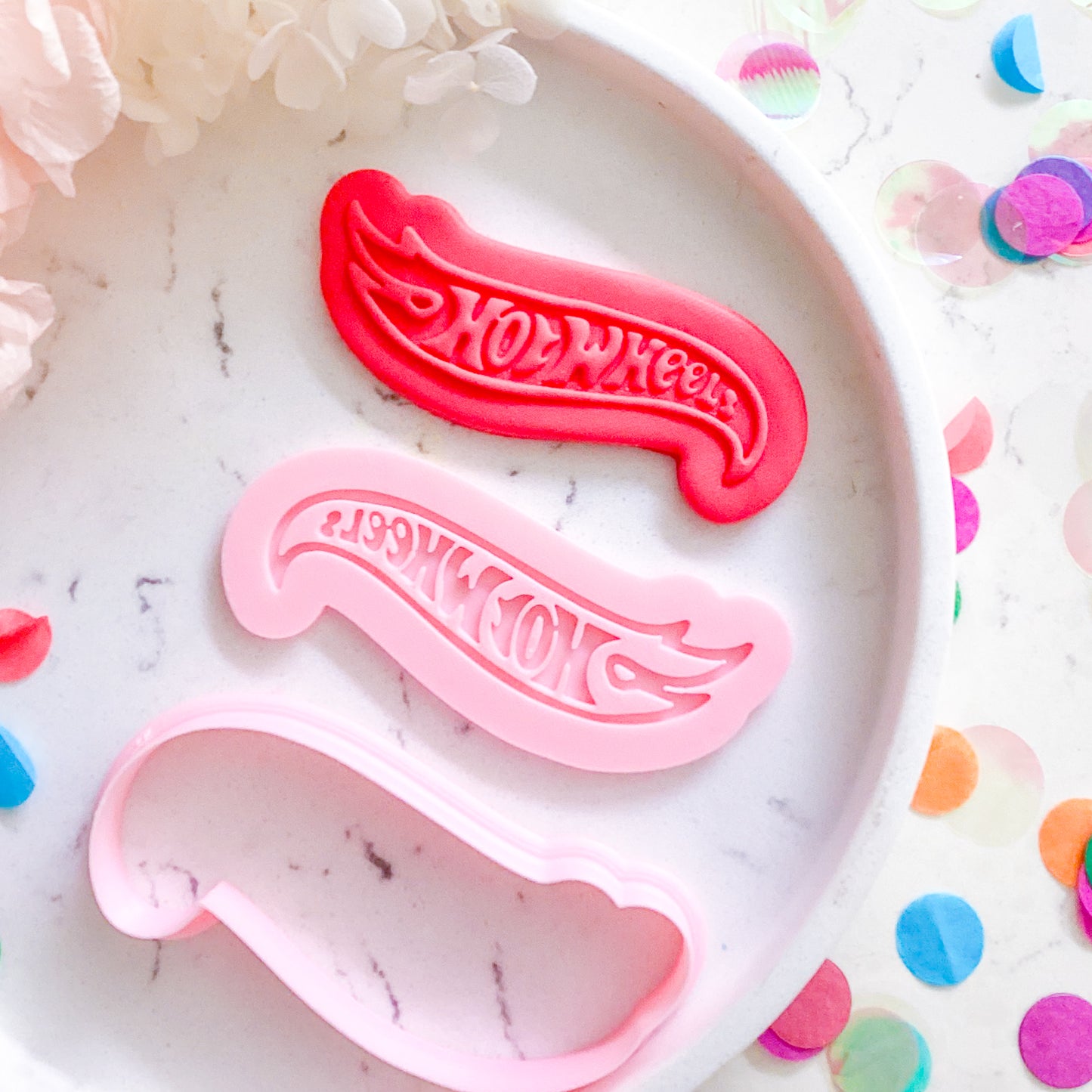 “Hot Wheels” - Cookie Cutter & Stamp