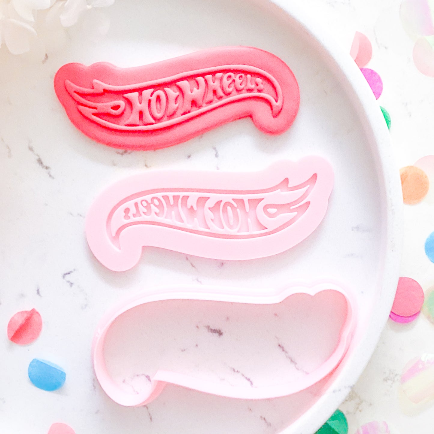 “Hot Wheels” - Cookie Cutter & Stamp